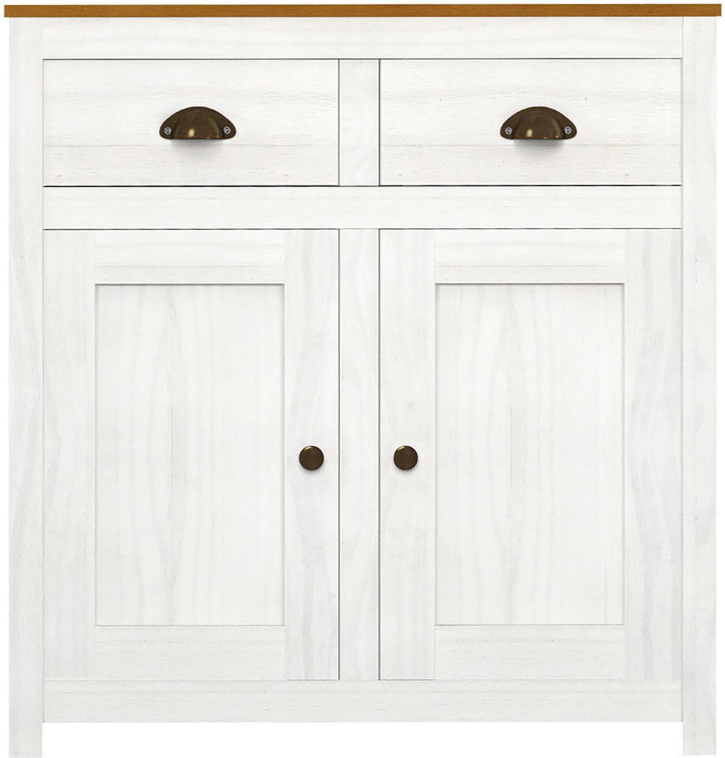 Home affaire Kommode »Sideboard«, (1 St.), rustikal lackierte Oberfläche