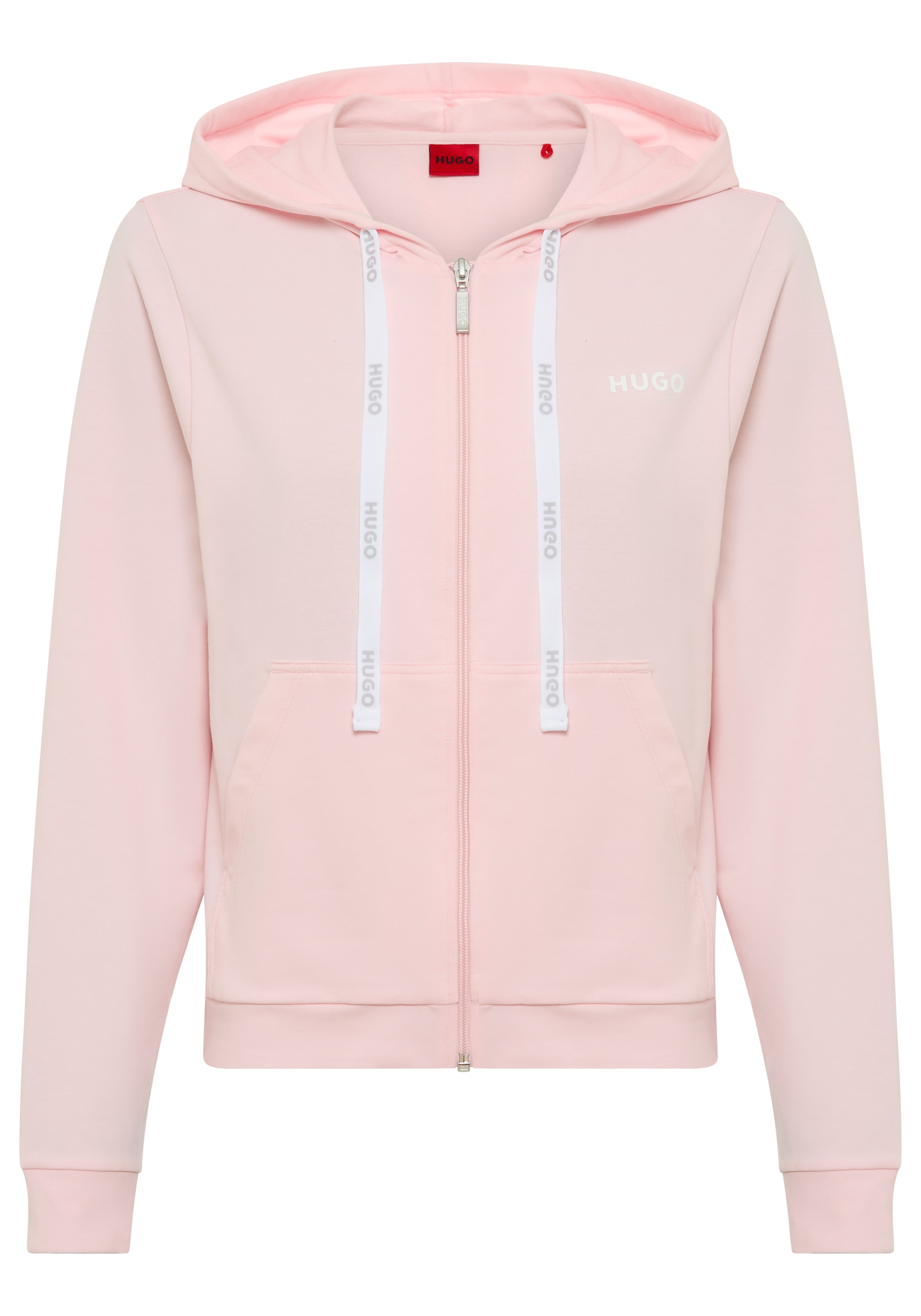 HUGO Underwear Sweatjacke Kapuze, Reißverschluss, gerade geschnitten günstig online kaufen