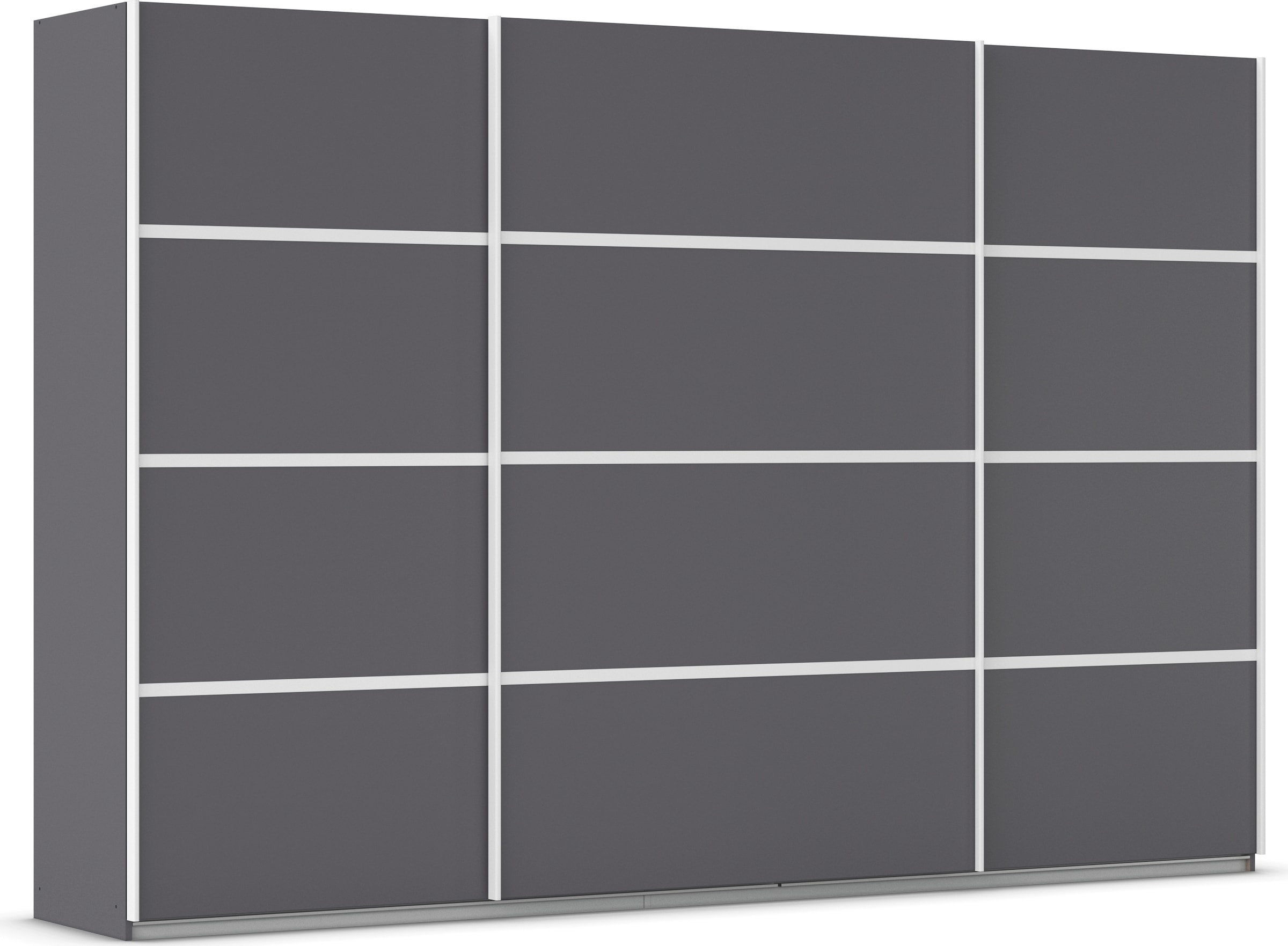 OTTO home Kleiderschrank "Mehrzweckschrank Aktenschrank Möbel Mietswohnung Schlafzimmer AVOLA" 3 verschiedene Ausstattungen BASIC/CLASSIC/PREMIUM (inkl. SOFT-CLOSE), mit eleganten Zierleisten in Chrom, Schwarz oder Weiß MADE IN GERMANY
