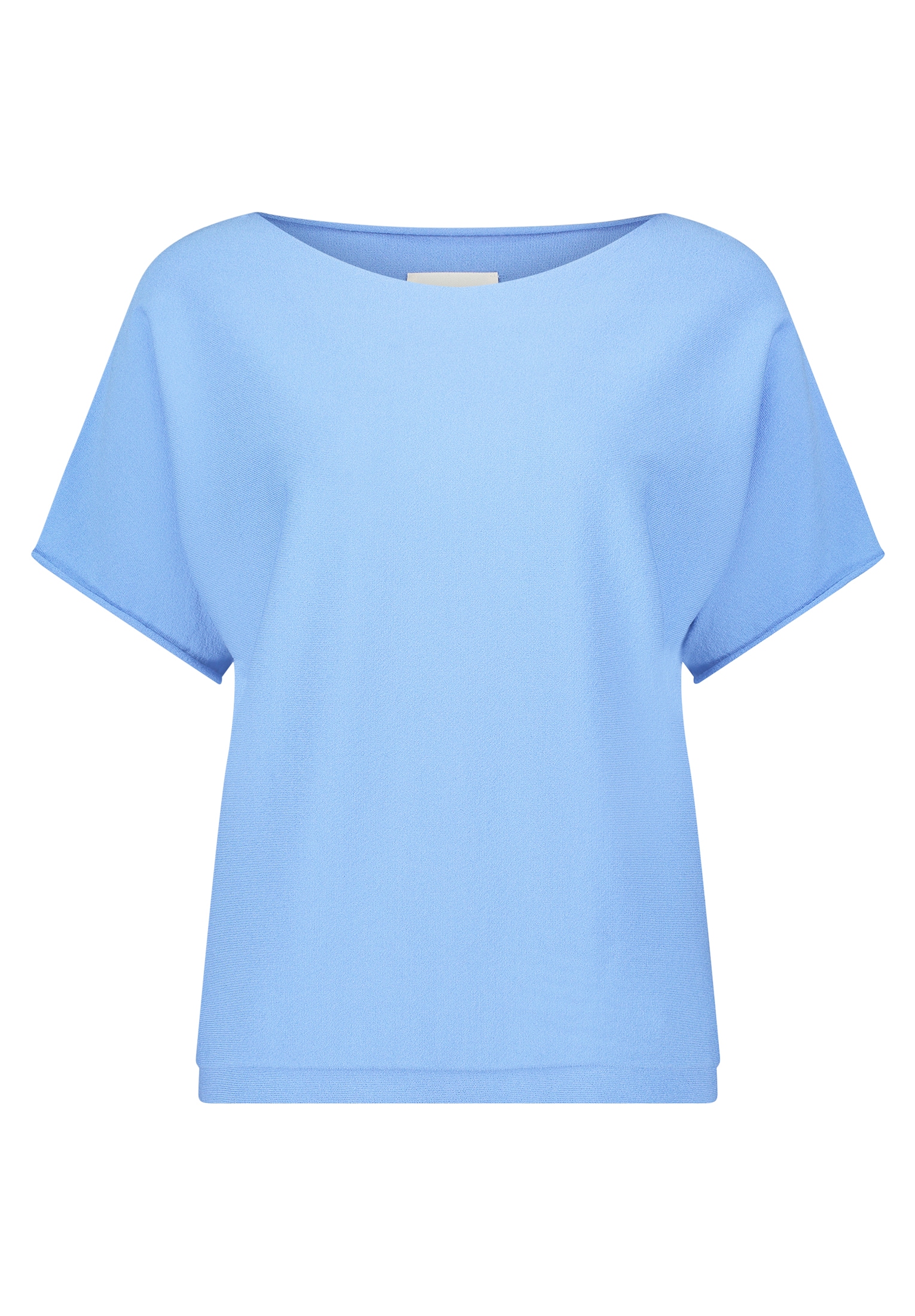 Cartoon Kurzarmshirt »Cartoon Strickpullover mit U-Boot-Ausschnitt«, (1 tlg.), Struktur