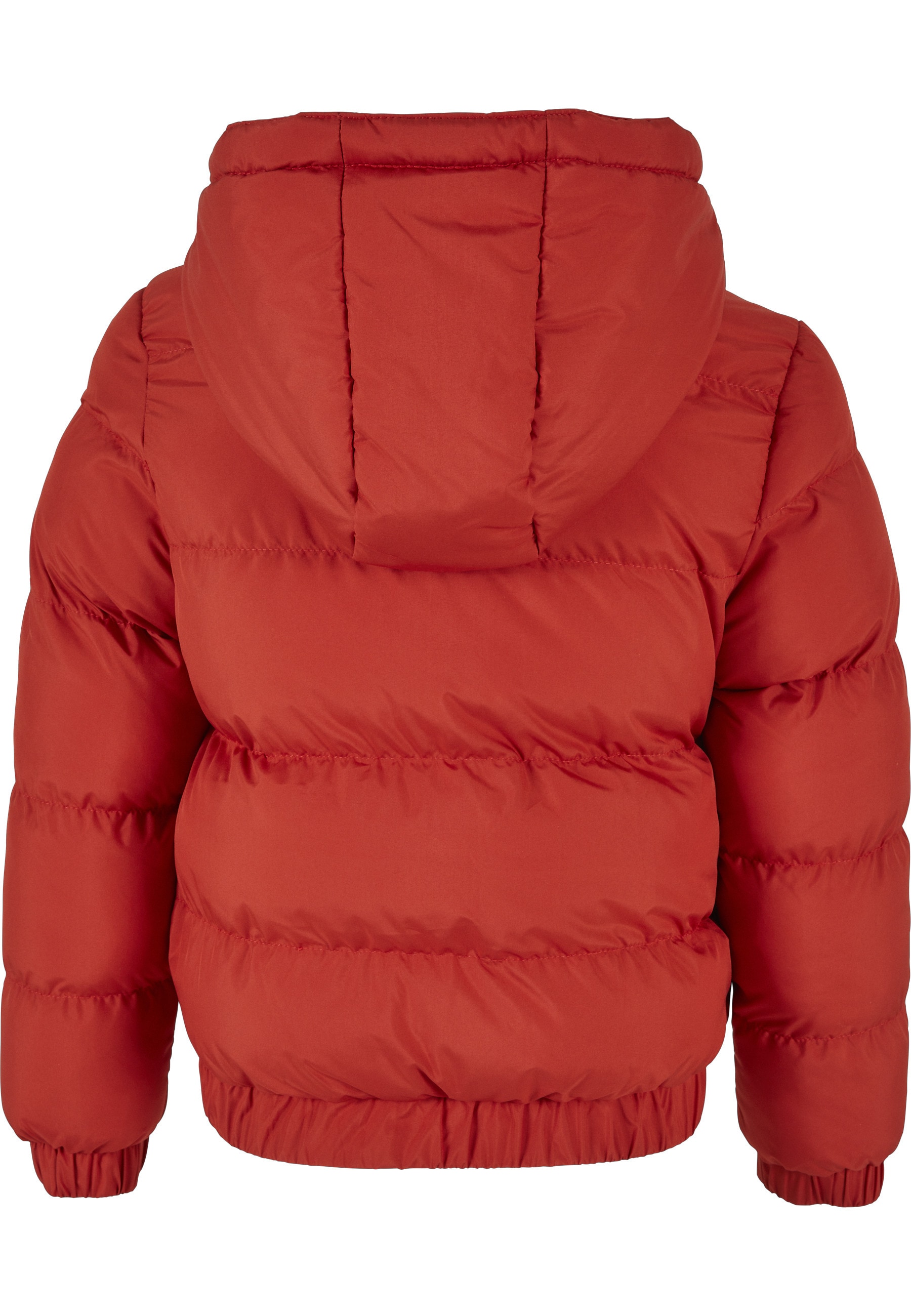 URBAN CLASSICS Winterjacke »Urban Classics Damen Girls Hooded Puffer Jacket« 1 Stk. tlg. mit Kapuze