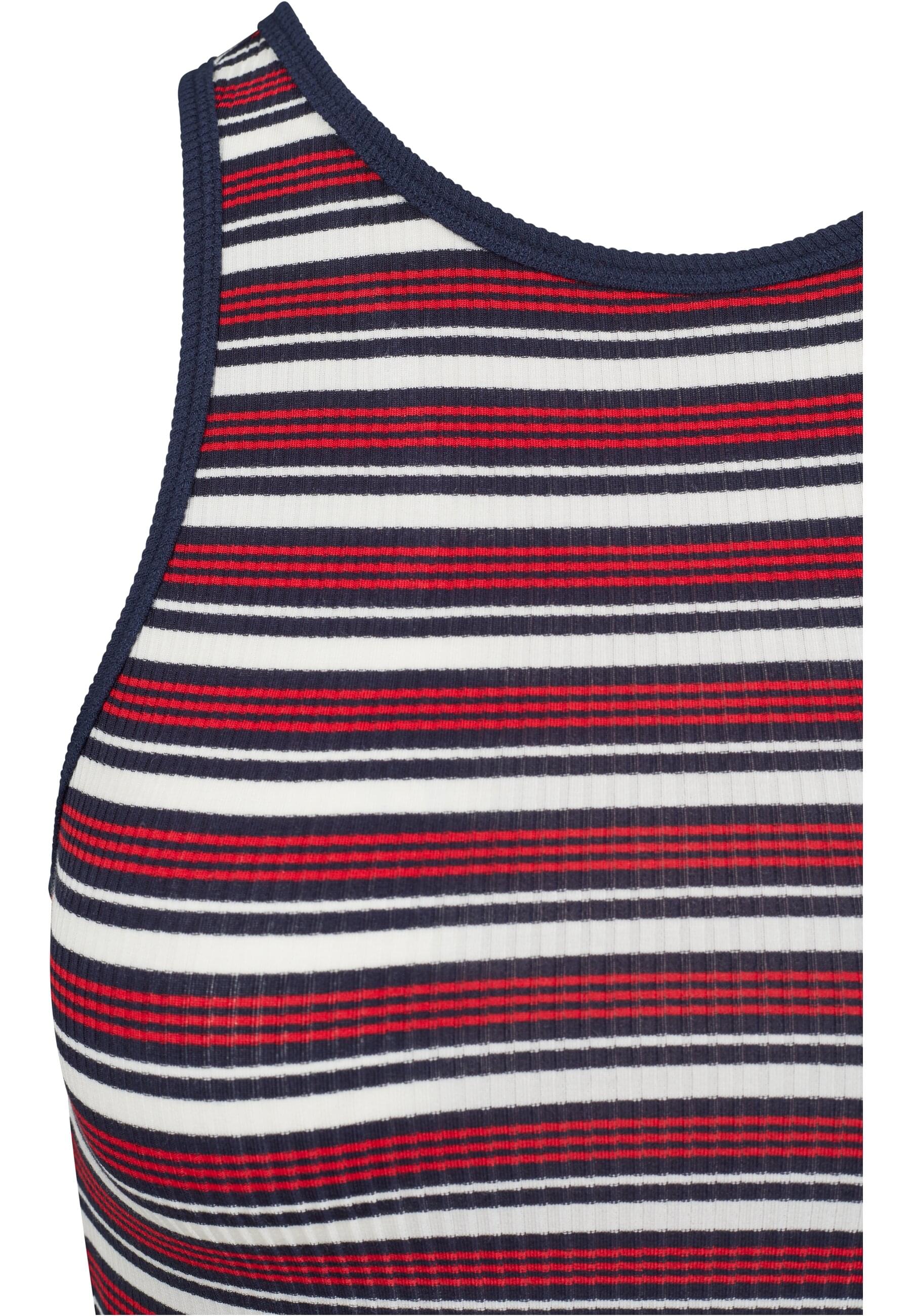 Thumbnail - URBAN CLASSICS Muskelshirt "Urban Classics Damen Ladies Rib Stripe Cropped Top", (1 tlg.)