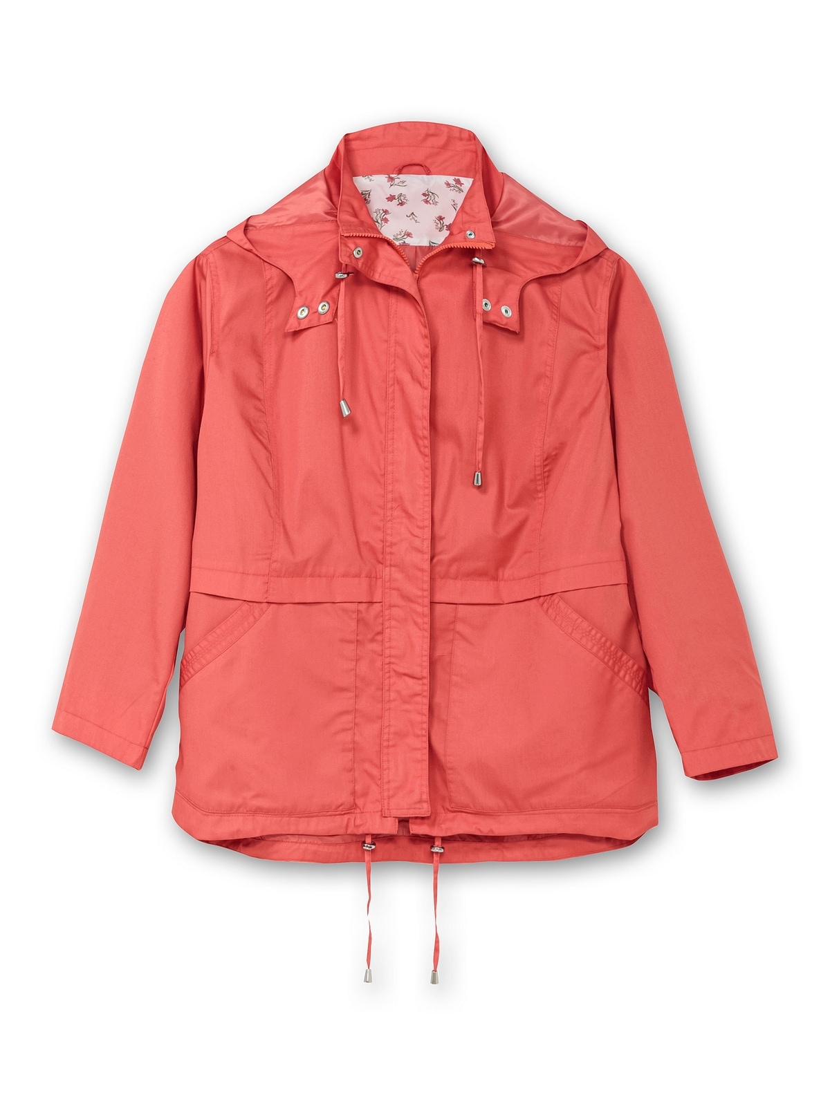 Sheego Outdoorjacke »Große Größen«, mit Kapuze, mit Kapuze und Stehkragen