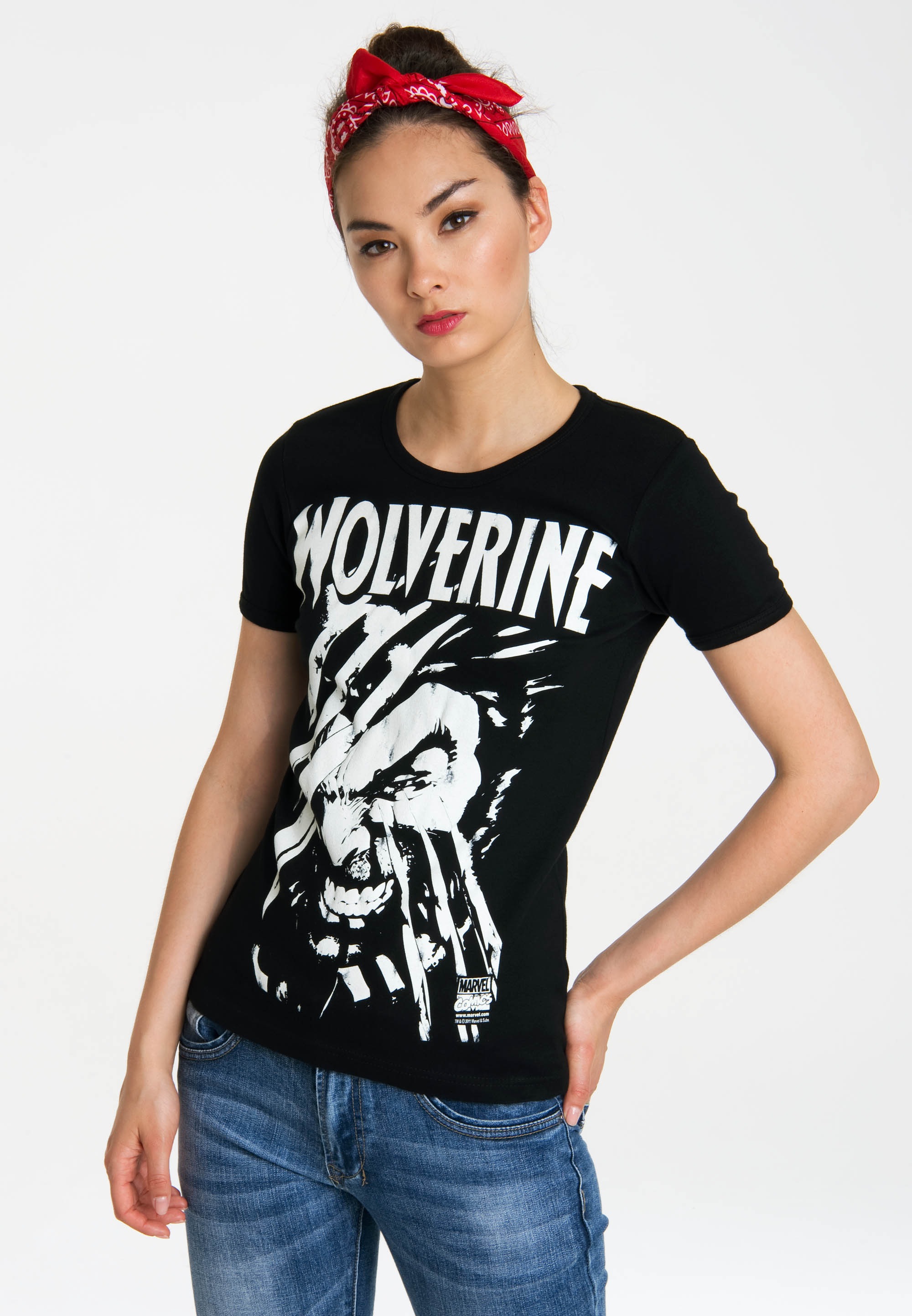 LOGOSHIRT T-Shirt »Wolverine«, mit lizenzierten Originaldesign