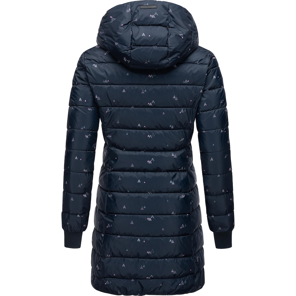 Ragwear Steppjacke »Tiasa Long«, mit Kapuze