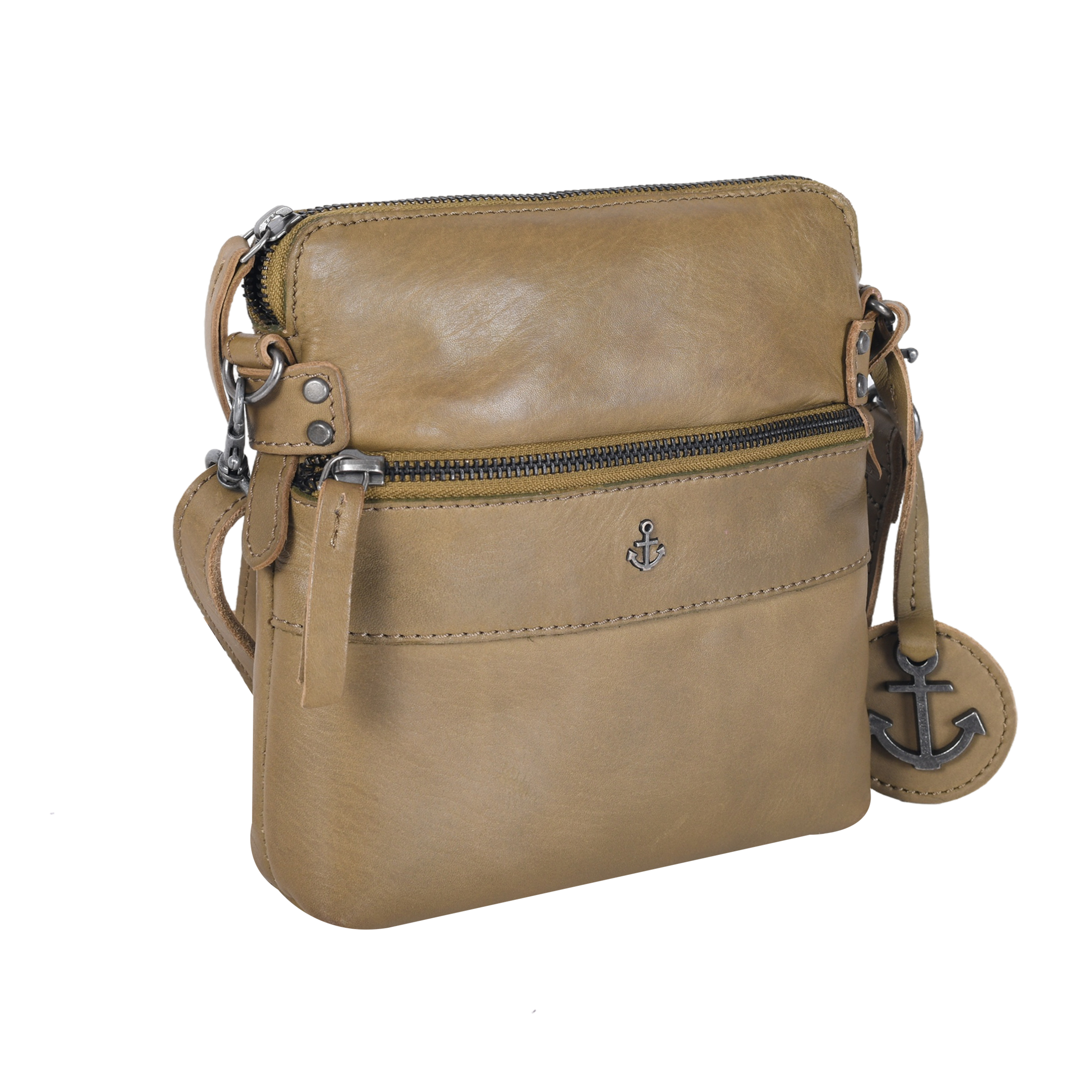 HARBOUR 2nd Handtasche »Taliza2«, Handtasche Damen Umhängetasche Schultertasche mit Logoanhänger