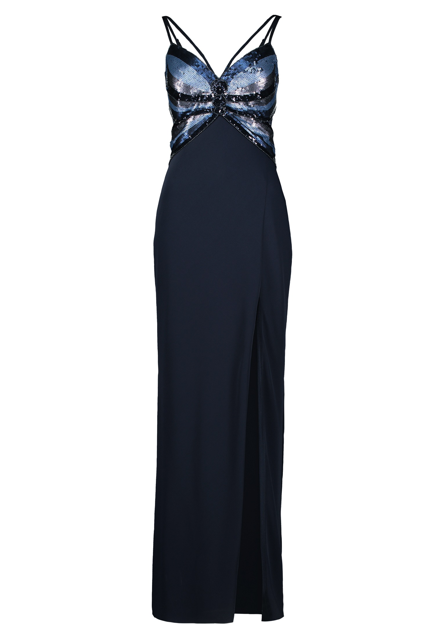 Vera Mont Abendkleid "Vera Mont Abendkleid mit Placement", Pailletten