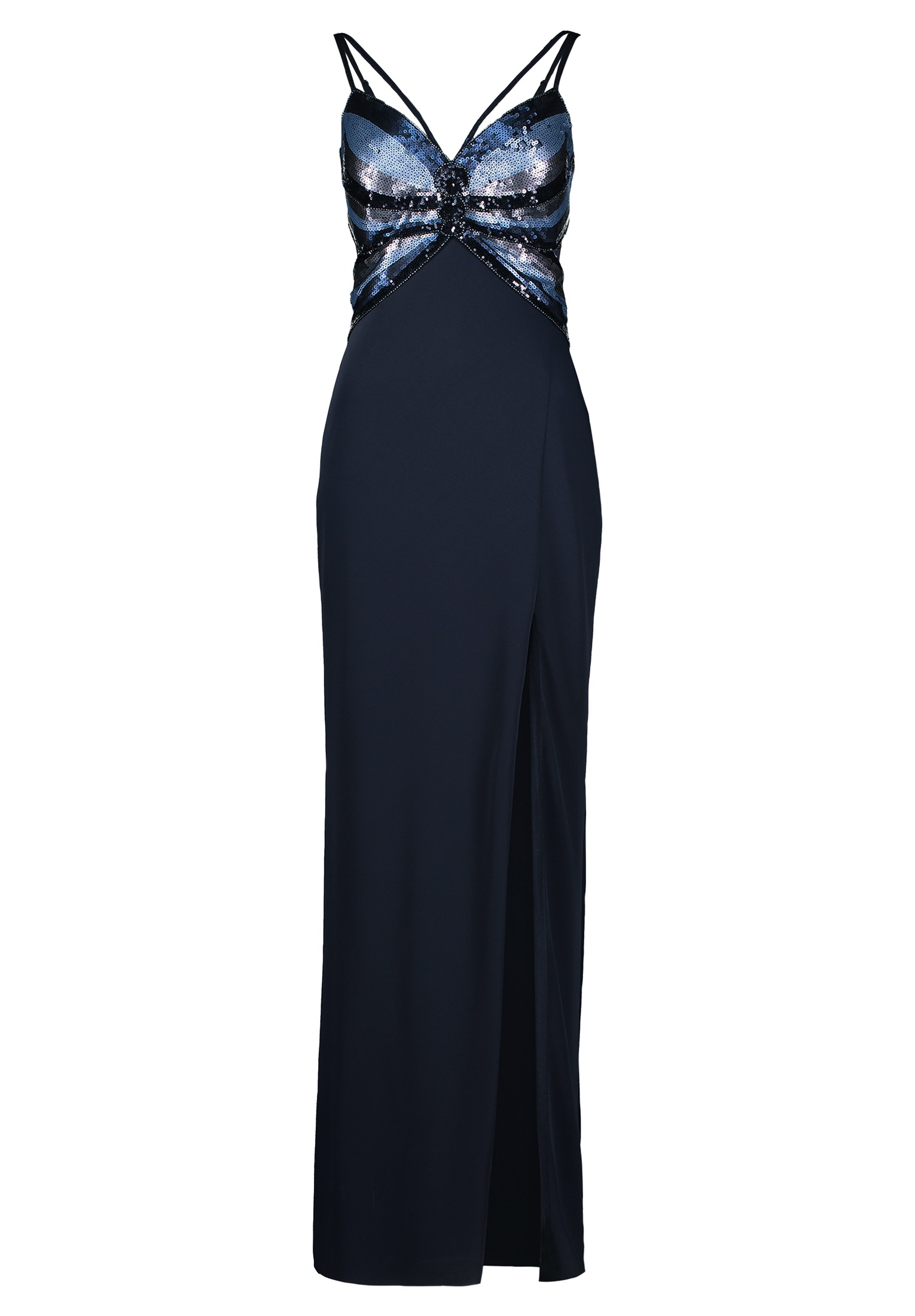 Vera Mont Abendkleid "Vera Mont Damen Abendkleid mit Placement", Pailletten günstig online kaufen