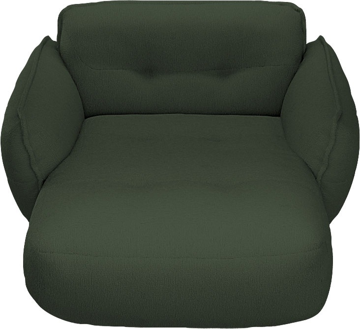 BETYPE Chaiselongue »Be Fluffy«, Softes Sitzgefühl, moderne Kedernaht, hochwertiger Bezug
