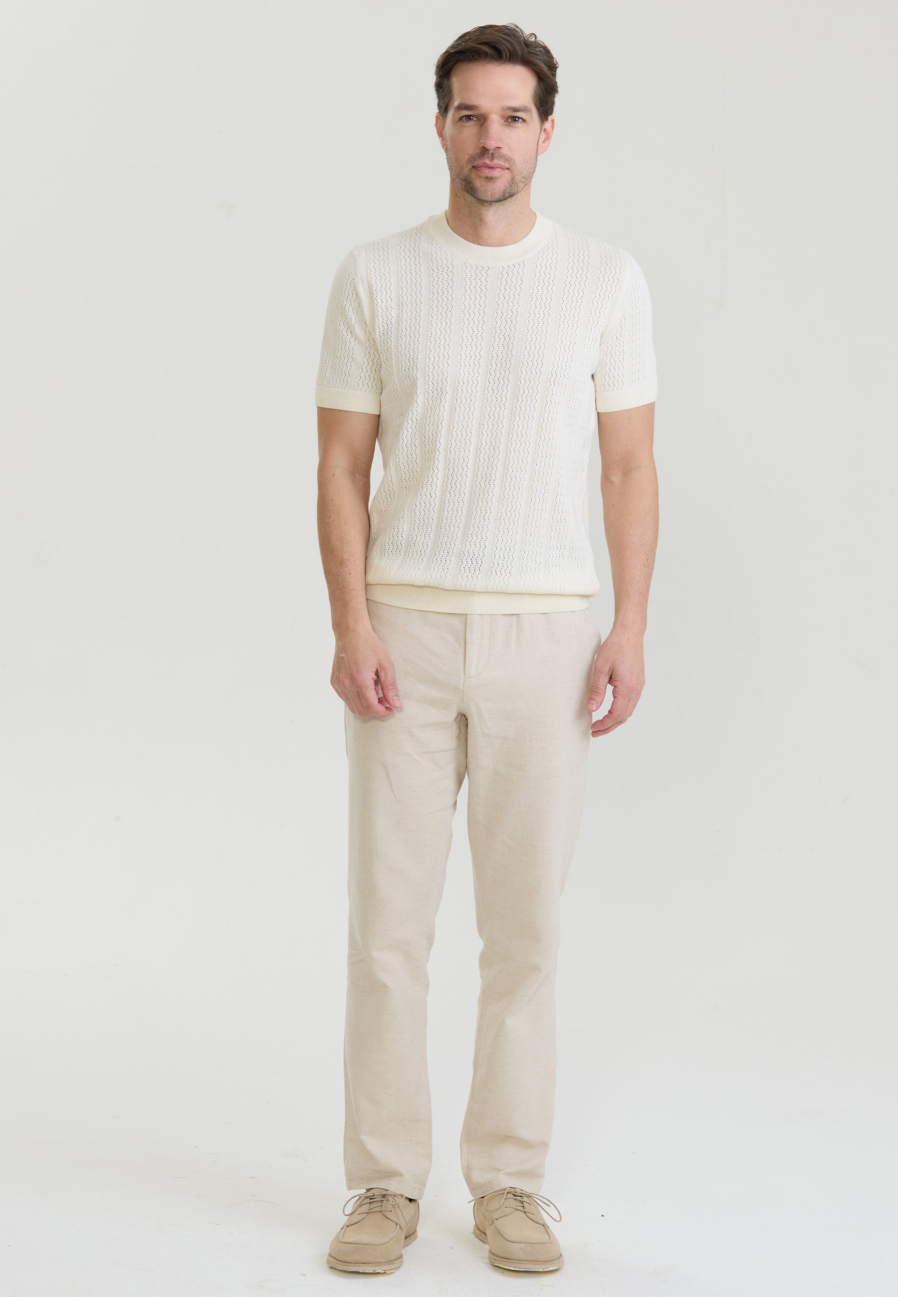 Felix Hardy T-Shirt »Strick-Tshirt Kurzarm«