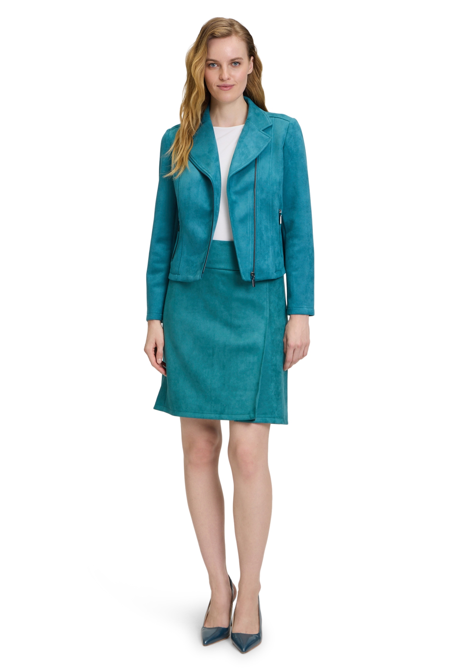 Betty Barclay Jackenblazer »Betty Barclay Bikerjacke mit Reißverschluss«, Form