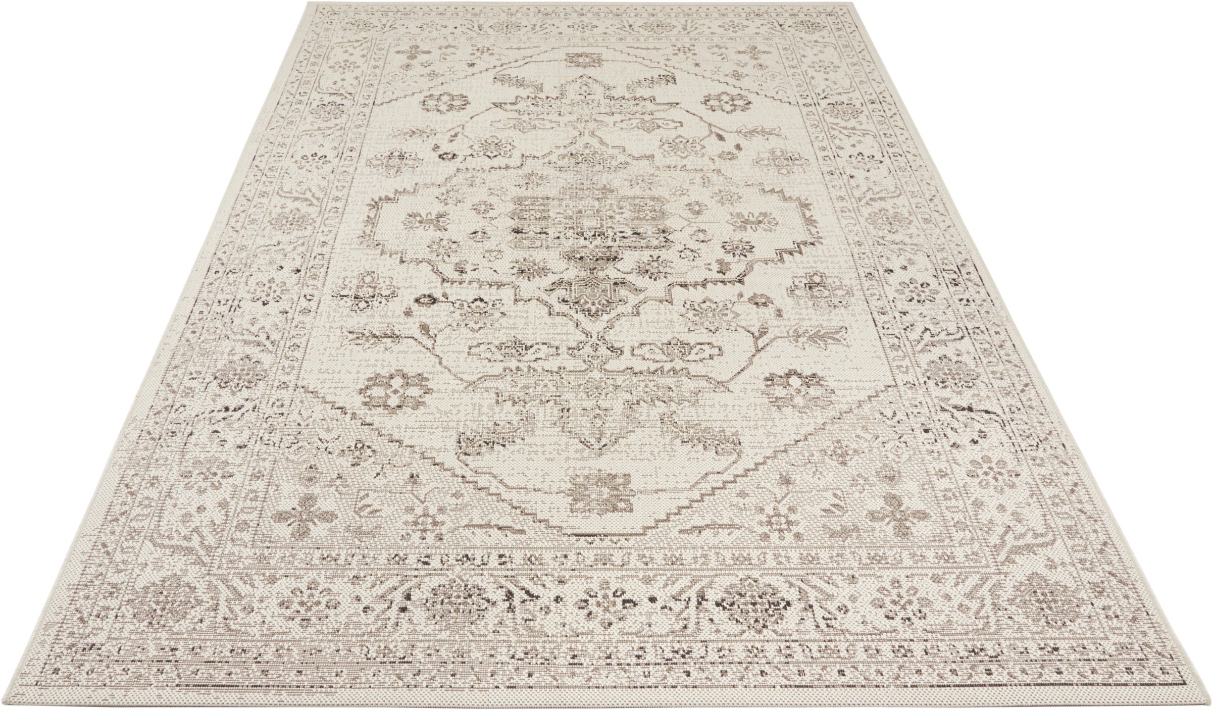 NORTHRUGS "Navarino" rechteckig 8 mm Höhe In-& Outdoor, Teppich, Vintage, O günstig online kaufen