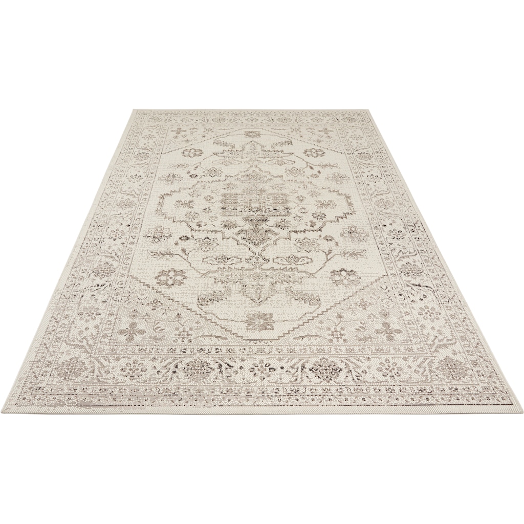 NORTHRUGS Teppich »Navarino«, rechteckig, In-& Outdoor, Teppich, Vintage, Orientalisch, Balkon, Wohnzimmer