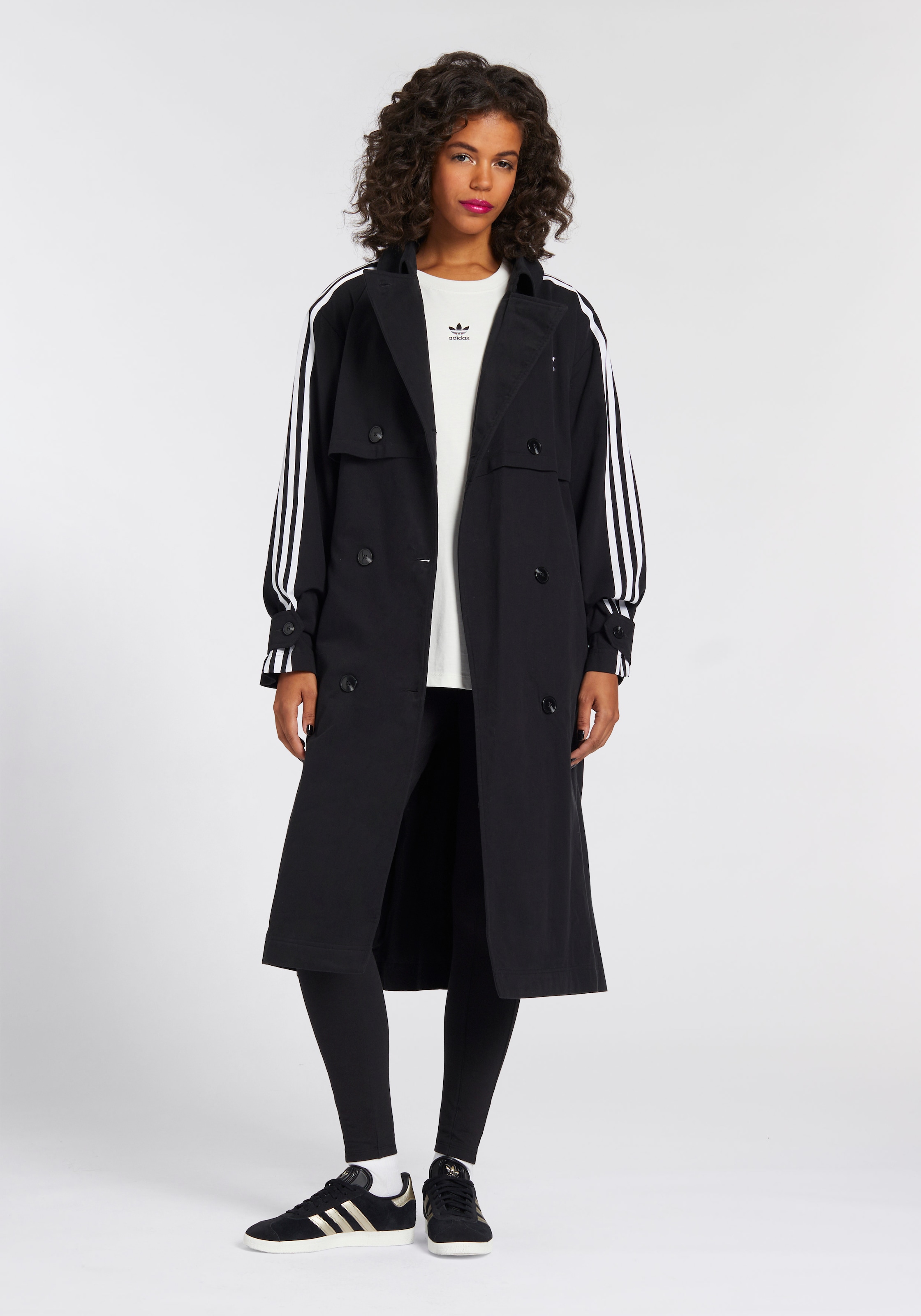 adidas Originals Trenchcoat »TCOAT TWILL«, (1 tlg.)