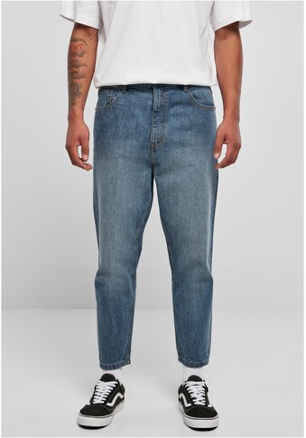 Bequeme Jeans »Urban Classics Herren Cropped Tapered Jeans«, (1 tlg.)
