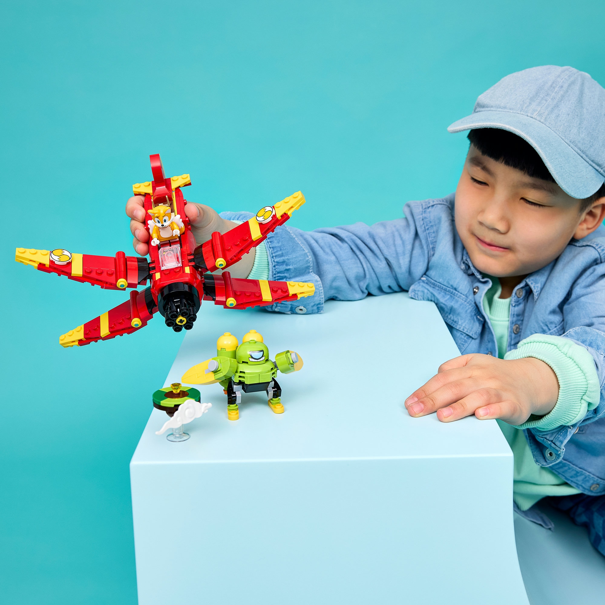 LEGO® Konstruktionsspielsteine »Tails' Tornado-1 (77119), LEGO Sonic« Made in Europe
