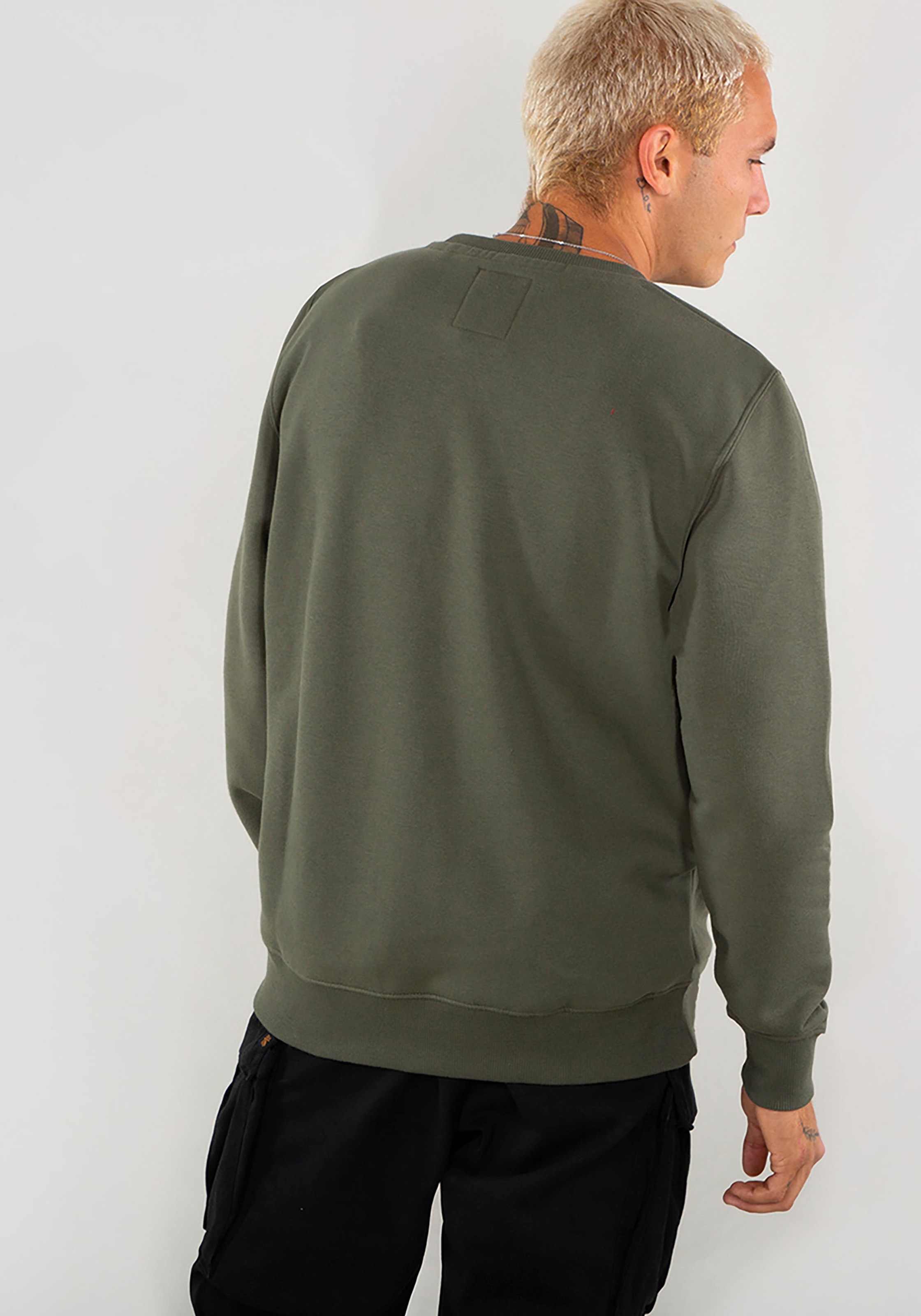 Alpha Industries Sweatshirt "Basic Sweater small Logo" günstig online kaufen