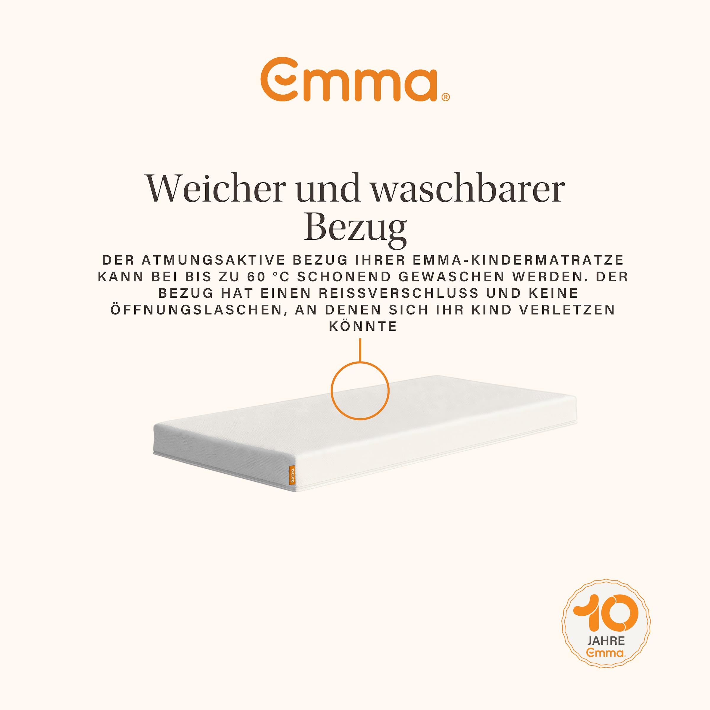 Emma Kindermatratze »Emma Classic Kindermatratze« 11 cm hoch Raumgewicht: 36 kg/m³ 1-tlg., 1 Stk. tlg.