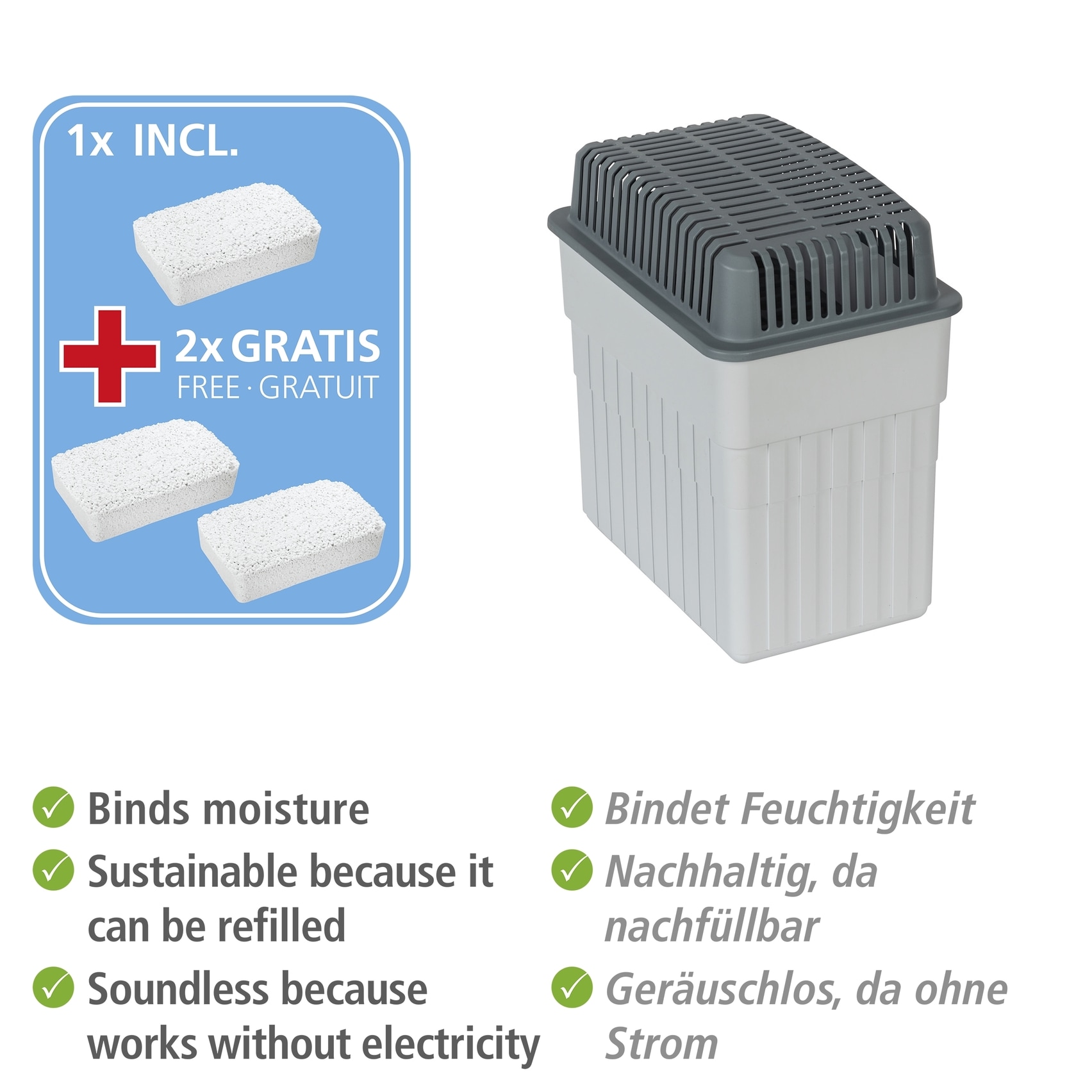 WENKO Luftentfeuchter »Box« für 50 m³ Räume