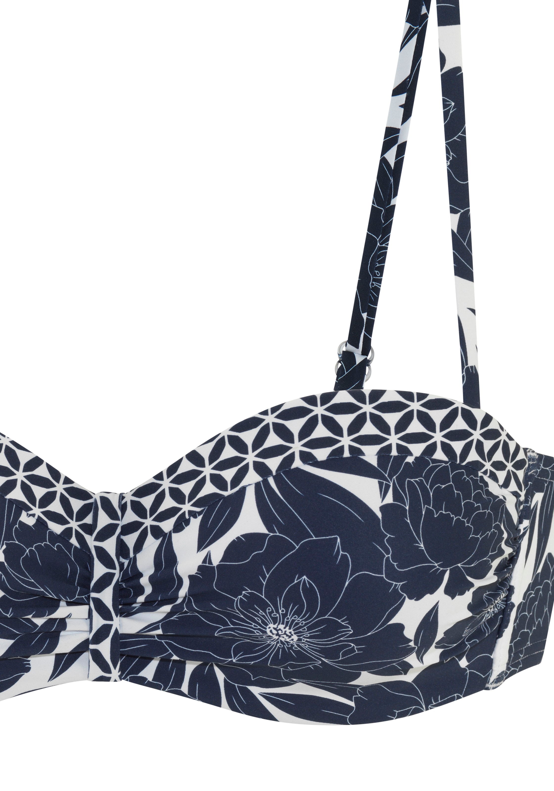 Sunseeker Bügel-Bandeau-Bikini-Top »Blossom«, im Muster-Mix