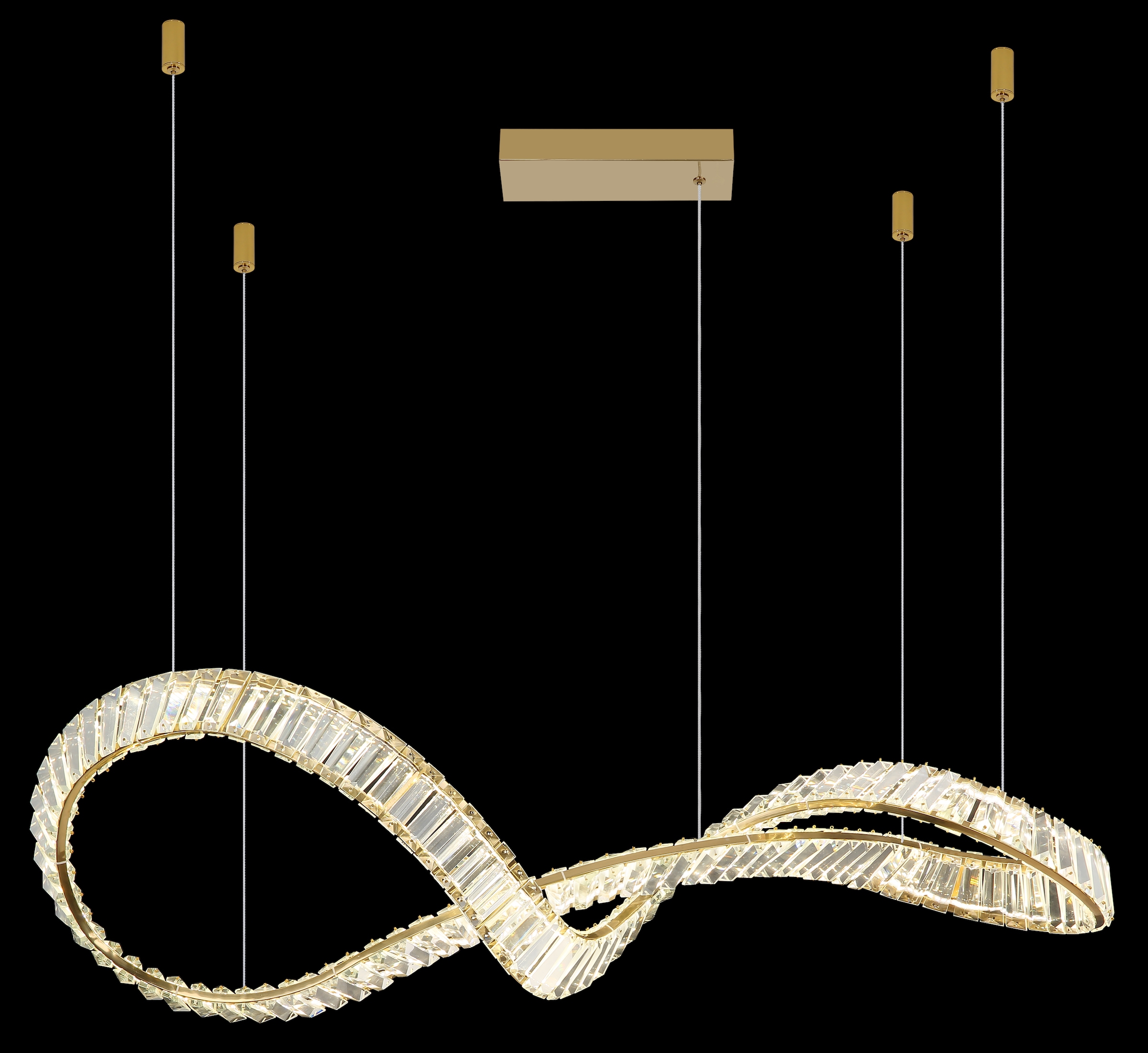 GLOBO LIGHTING Hängeleuchte »NEIL« LED-Modul 1 Stk. warmweiß - kaltweiß Hängelampe Esszimmer-Leuchte Esstischleuchte Wohnzimmer