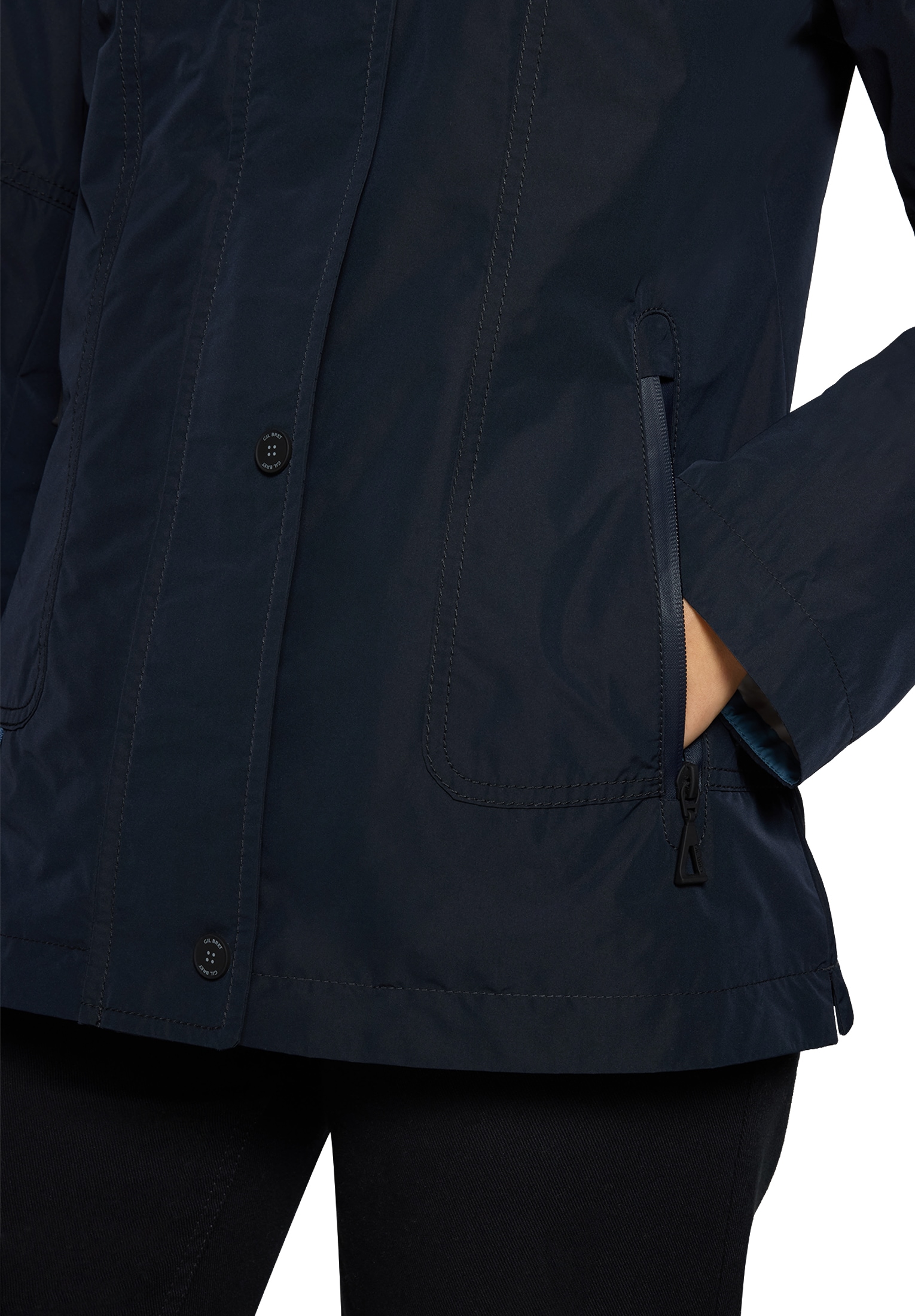 Gil Bret Outdoorjacke mit Kapuze mit Kapuze