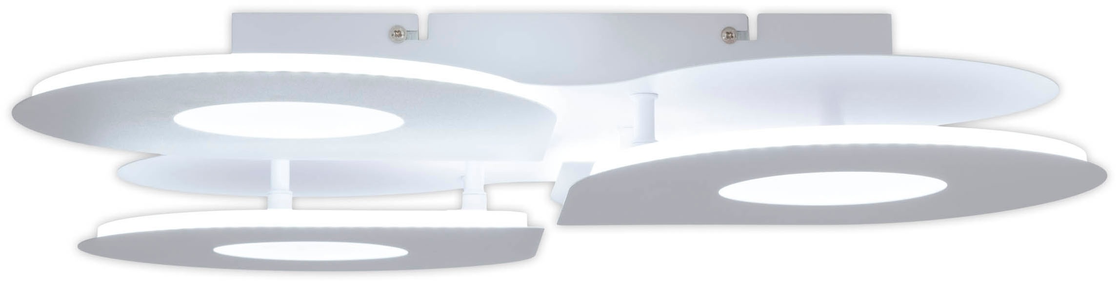 näve LED Deckenleuchte »Smilla«, 1 flammig, Leuchtmittel LED-Modul | LED fest integriert, weiß, Memory, Nachtlicht, CCT, dimmbar per Fernbedienung (inkl.)