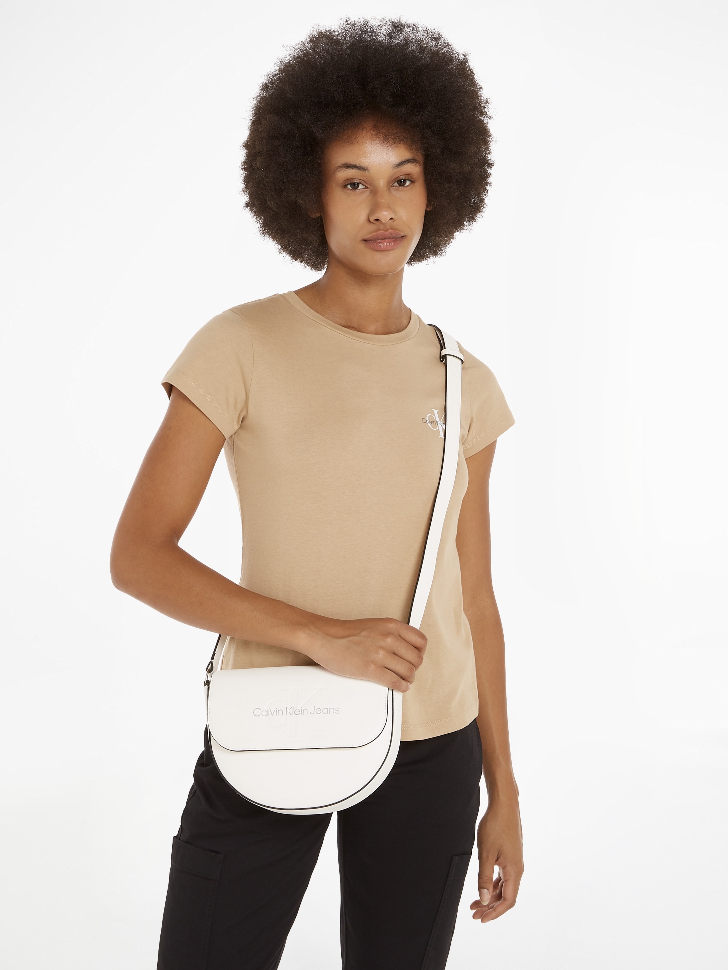 Calvin Klein Jeans Mini Bag »Crossbody mini 0li«, mit Logoprint und Prägung