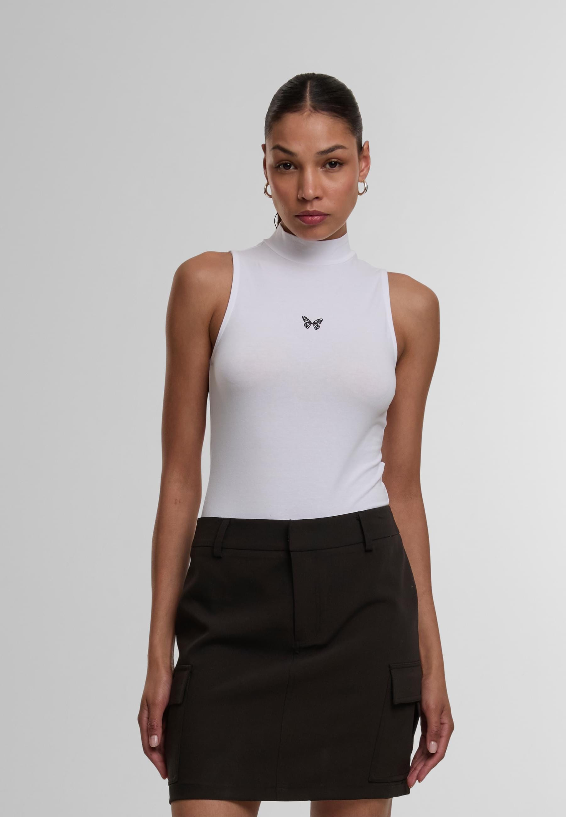Miss Tee Body »Miss Tee Fly Away Ladies Sleeveless Turtleneck Body«