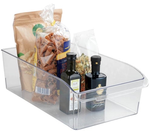 WENKO Organizer »L«, für Vorräte, passend für Küchenschrank und -regal, PET, transparent