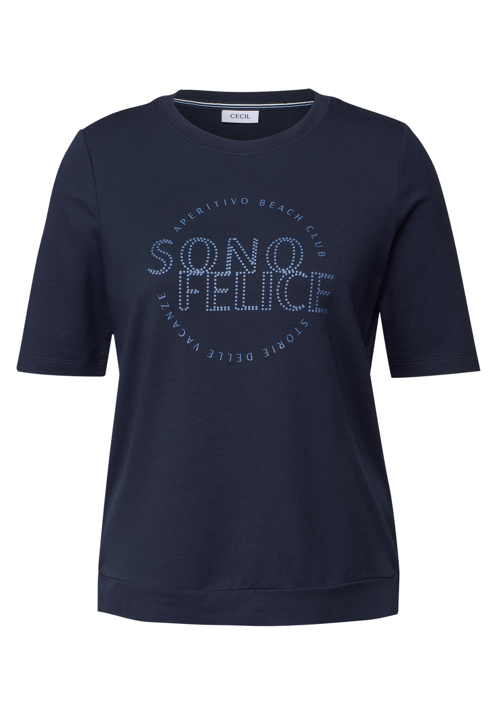 Cecil Print-Shirt, mit Rundhalsausschnitt