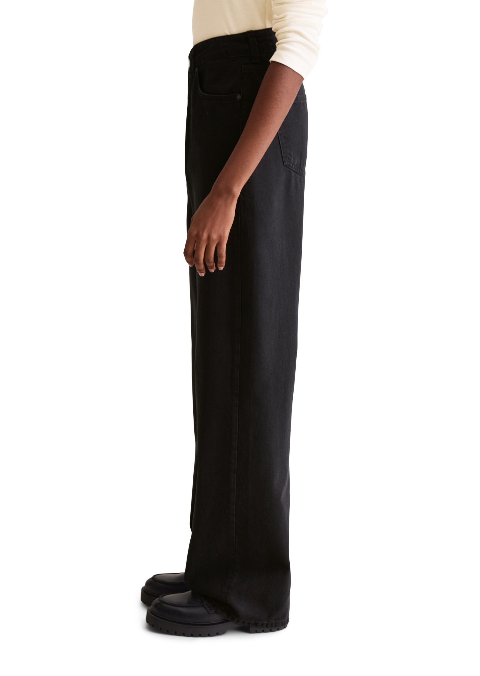 Marc OPolo DENIM Weite Jeans "aus Organic Cotton-Lyocell-Modal-Mix" günstig online kaufen