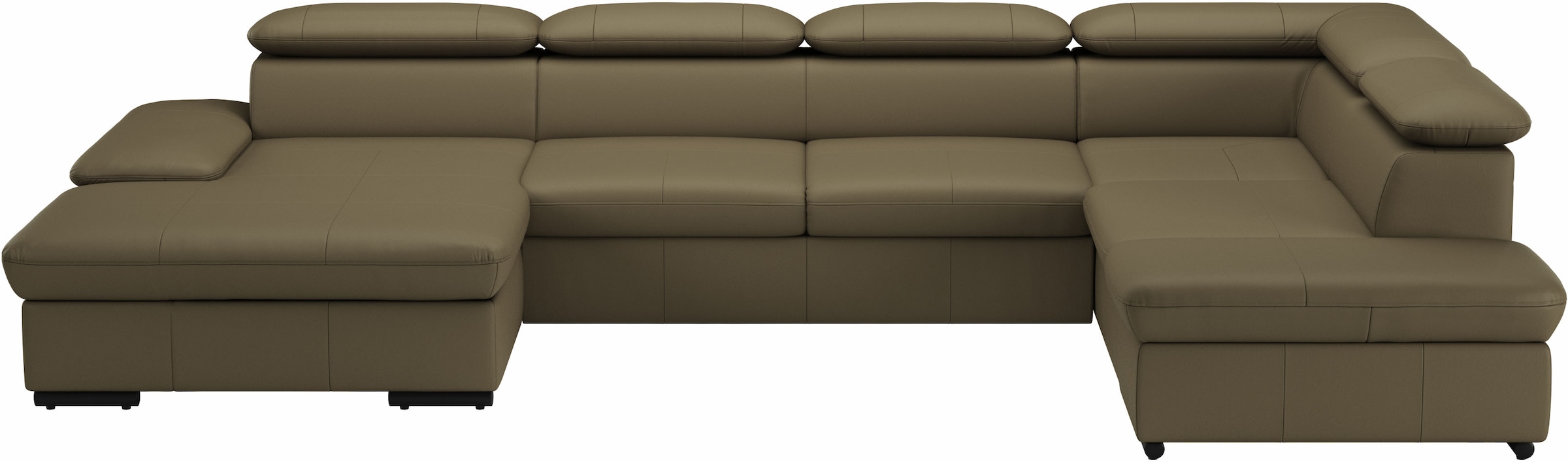 sit&more Wohnlandschaft "Alcudia U-Form" wahlweise mit Schlaffunktion
