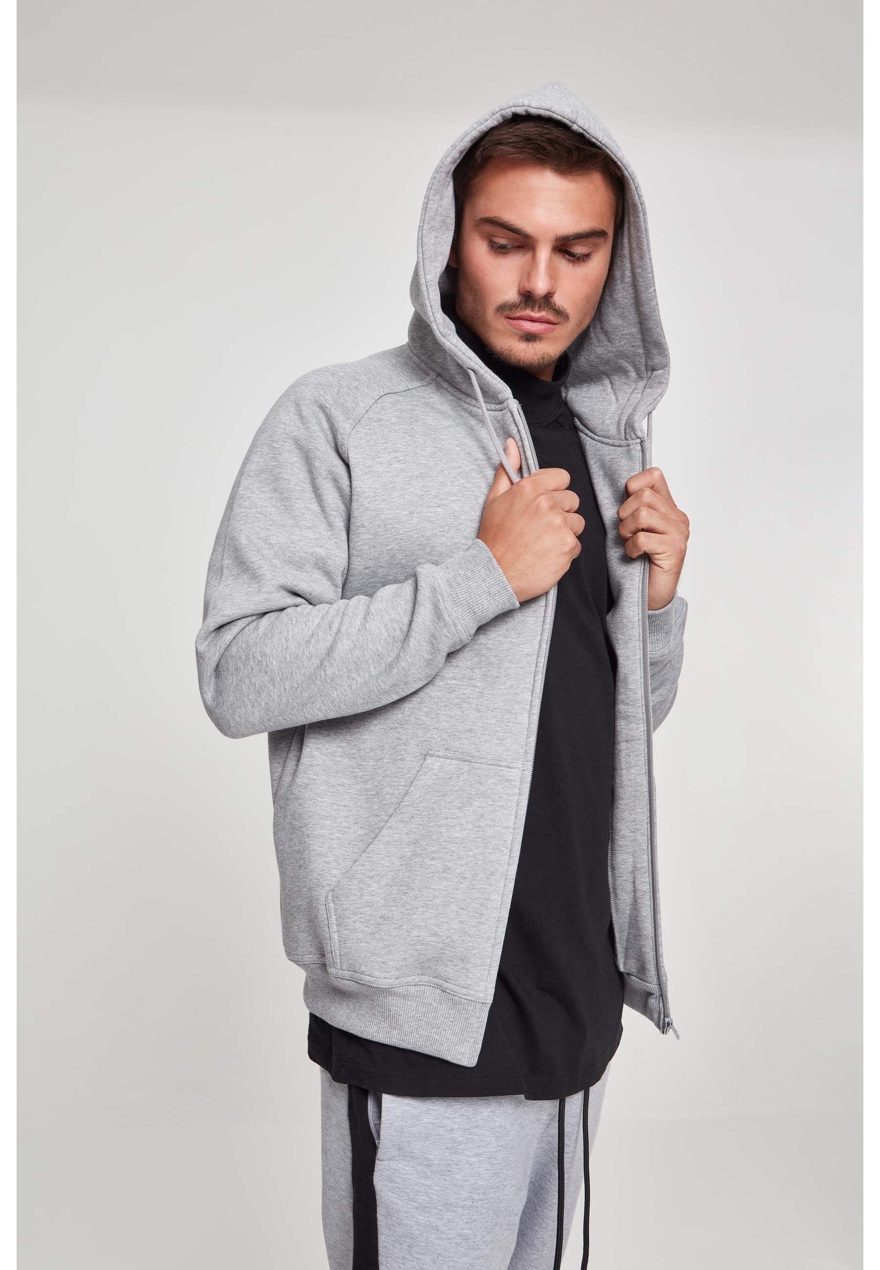 URBAN CLASSICS Sweatjacke »Urban Classics Herren Zip Hoody«