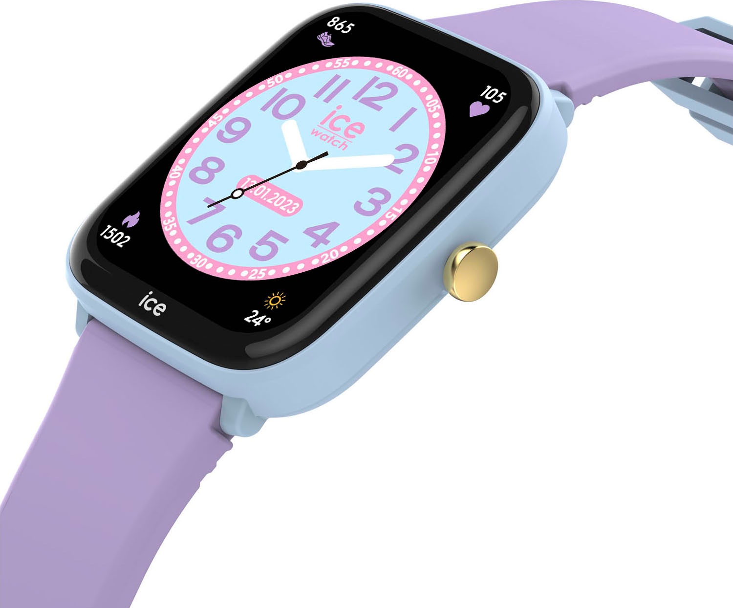 ice-watch Smartwatch »ICE smart junior 2.0«, Armbanduhr, Mädchenuhr, Kinderuhr, Silikonarmband, Spiele, Sportprofil