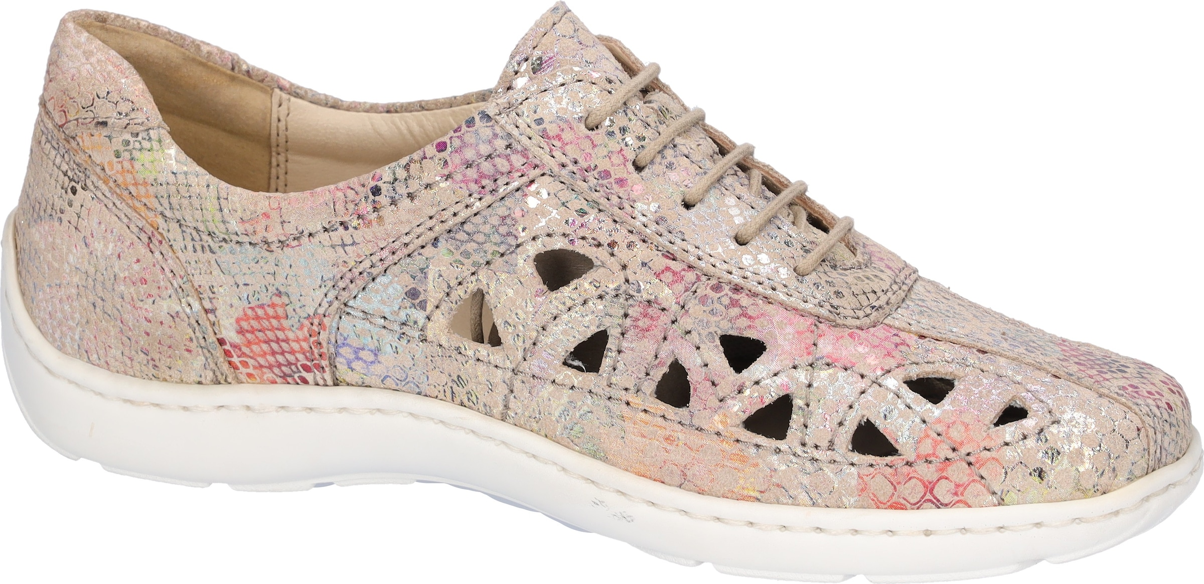 Waldläufer Schnürschuh »HENNI«  Freizeitsneaker, Halbschuh, Bequemschuh, Komfortweite H (= sehr weit)