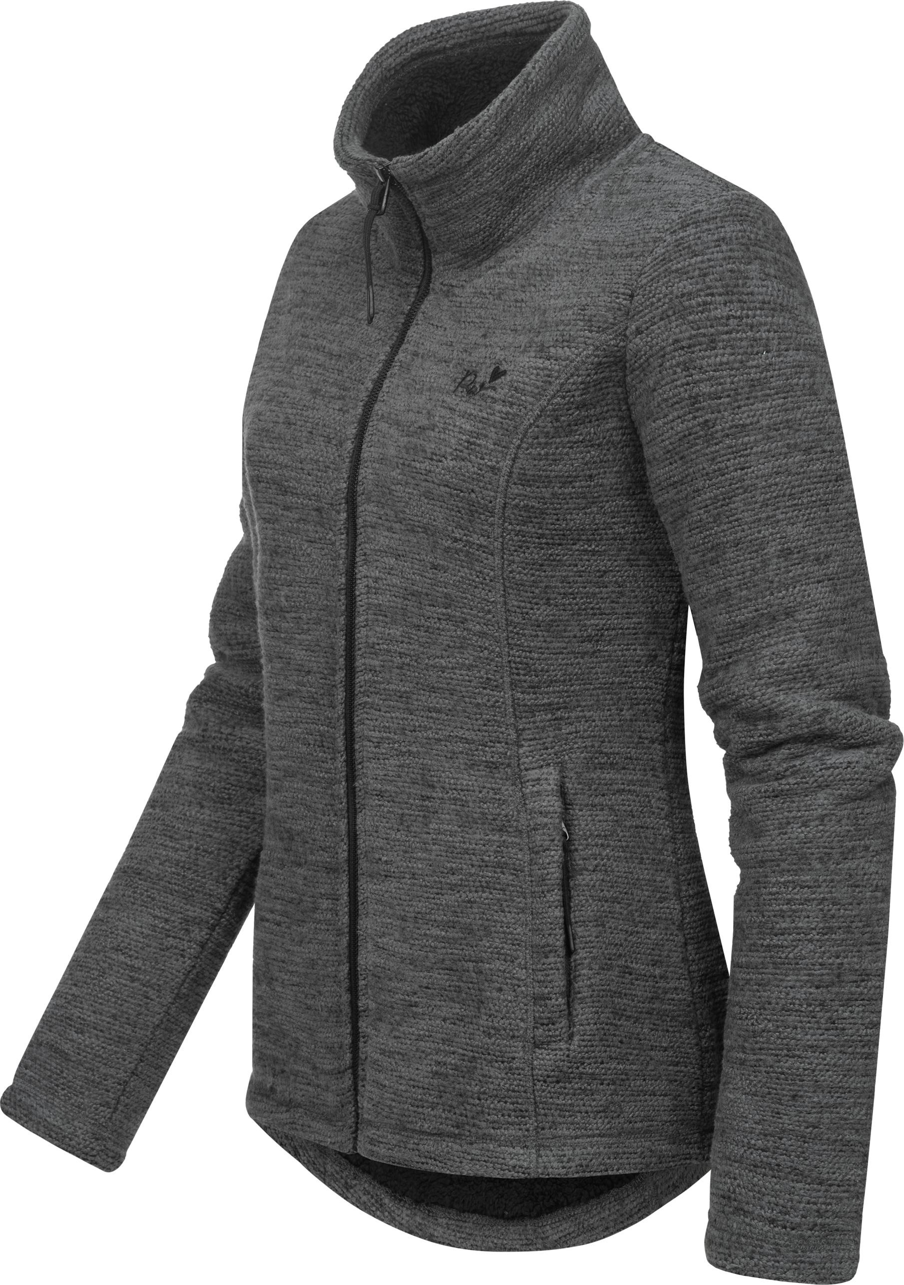 Ragwear Strickjacke »Liram Melange«, Kuschelige Übergangsjacke in Strick-Optik