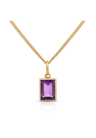 Kette mit Anhänger »585 Gold Amethyst«