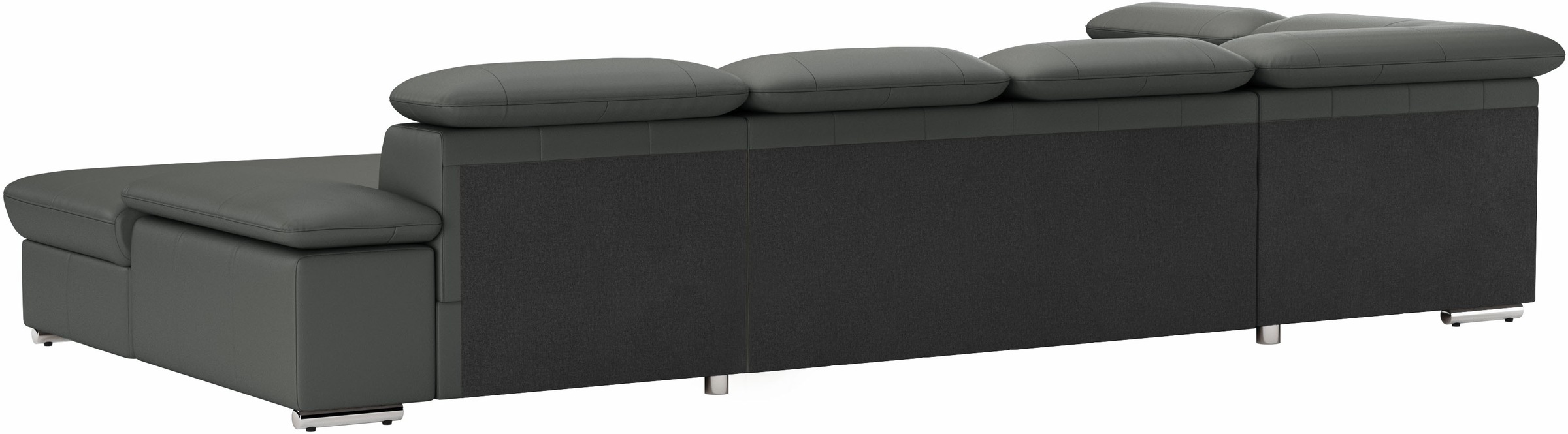 sit&more Wohnlandschaft »Valantine U-Form«, inkl. Kopf- und Armteilverstellung, wahlweise mit Bettfunktion