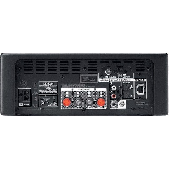 Black Friday Denon Kompaktanlage »RCD-N10«, Bluetooth-WLAN-CD, USB- Audiowiedergabe | BAUR