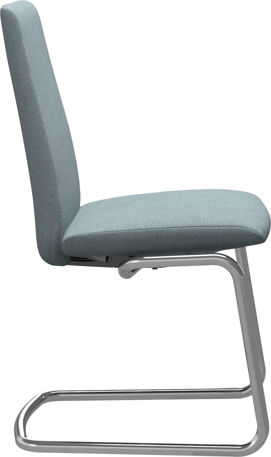 Stressless® Polsterstuhl »Laurel«, Microfaser DINAMICA, Low Back, Größe M, mit Beinen aus Stahl in Chrom glänzend