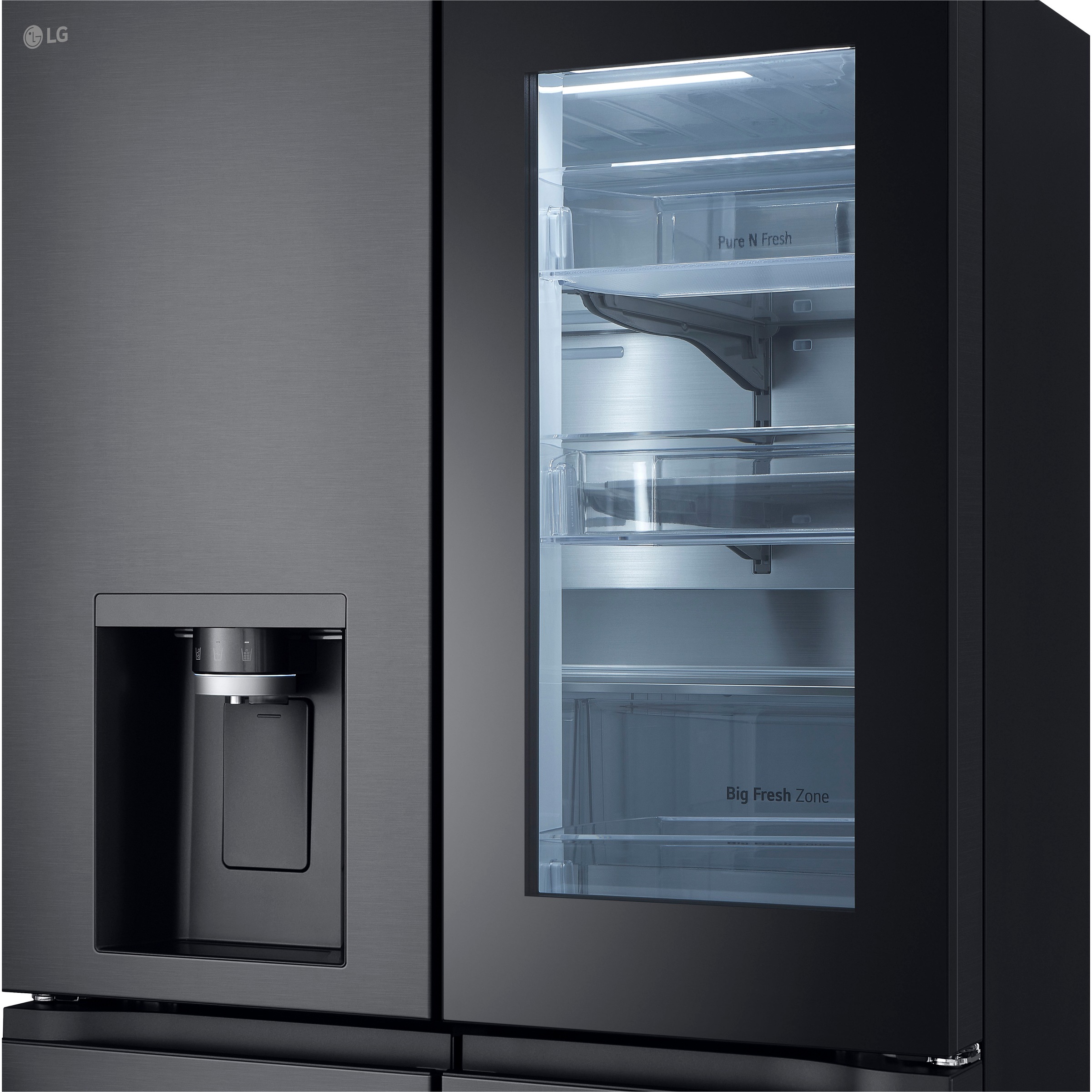 LG Multi Door »GMG960EVJE«, InstaView® Multi-Door