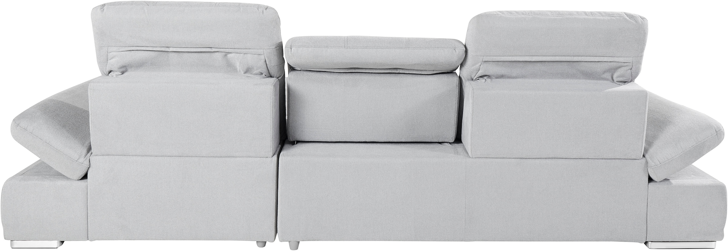COTTA Ecksofa »Holiday L-Form mit Sitztiefen-, Armteil- und Kopfteilverstellung«, wahlweise mit Bettfunktion & Bettkasten