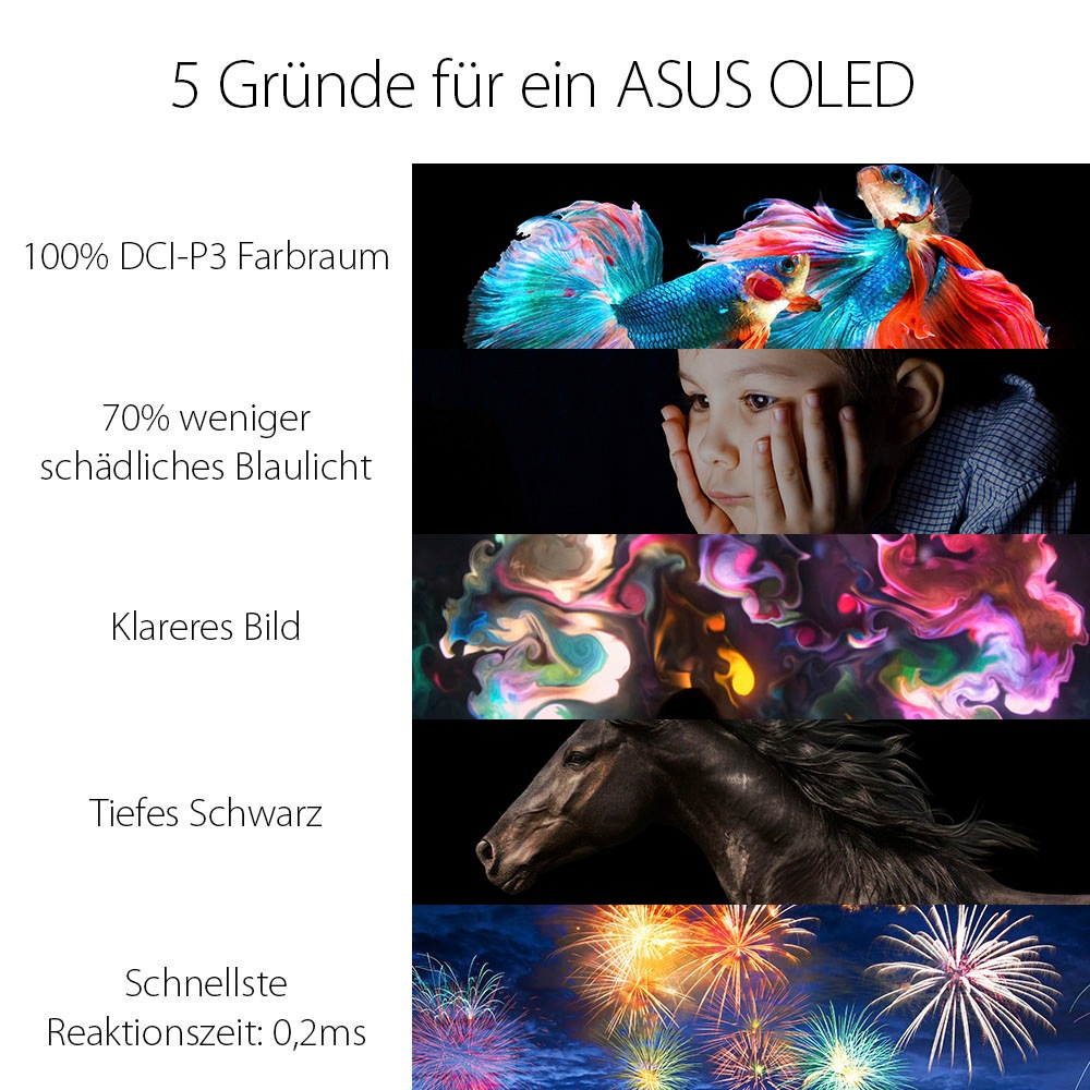 Asus Gaming-Notebook »Vivobook Pro 16X OLED M7600RE-L2028W«, 40,6 cm, / 16 Zoll, AMD, Ryzen 9, GeForce RTX 3050 Ti, 1000 GB SSD