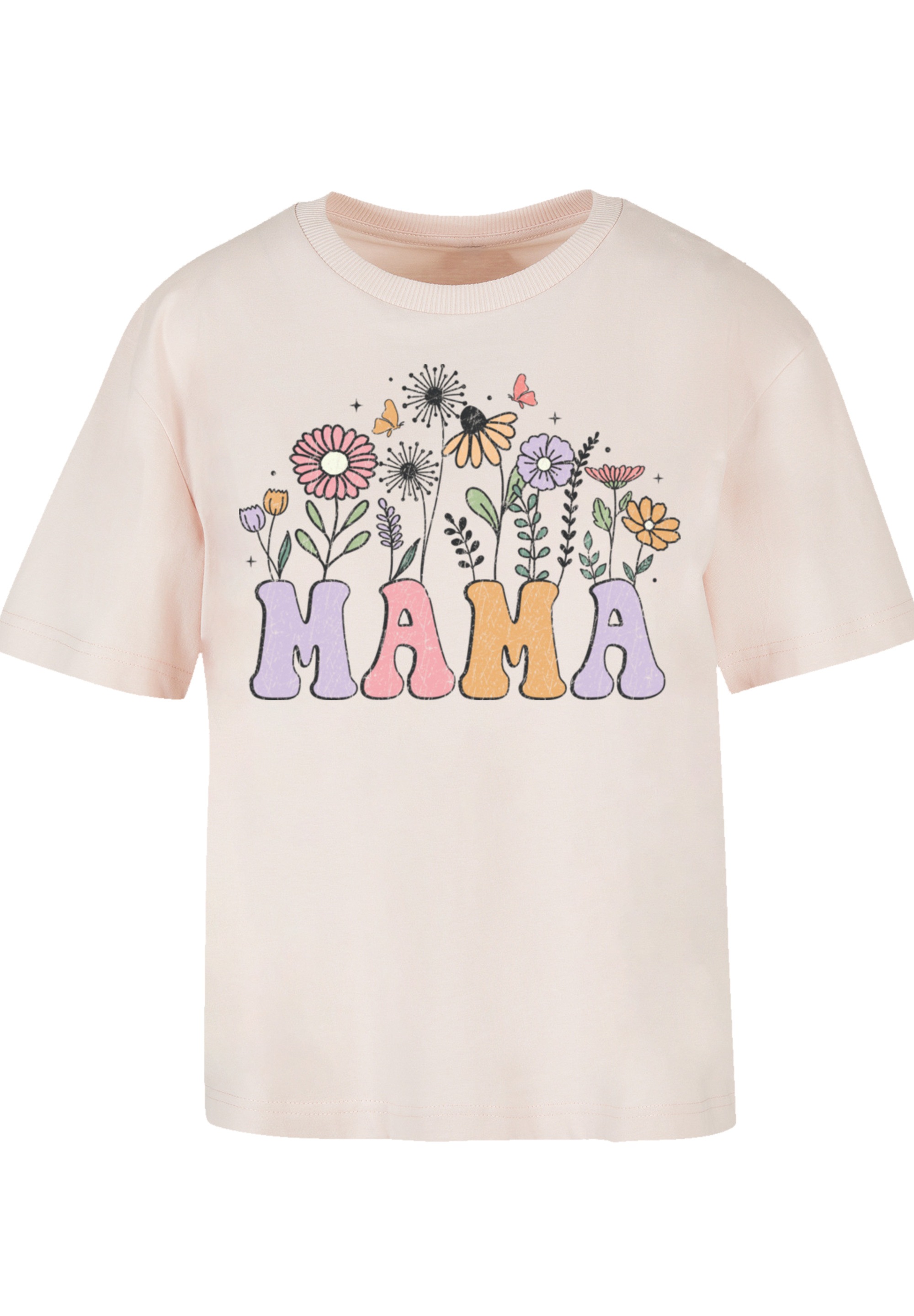 F4NT4STIC T-Shirt »Muttertags Blumen Mama«, Premium Qualität