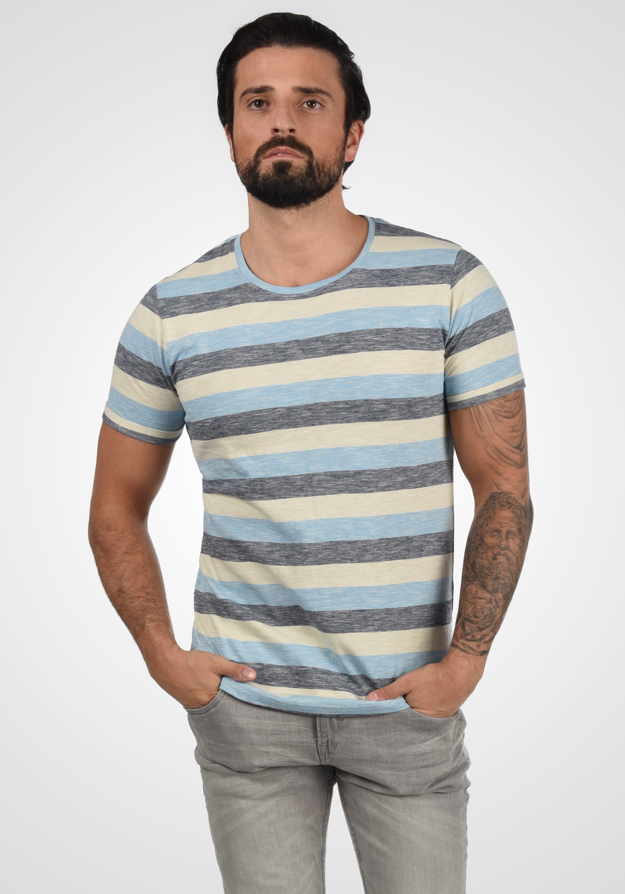 !Solid Rundhalsshirt »Rundhalsshirt SDThicco«