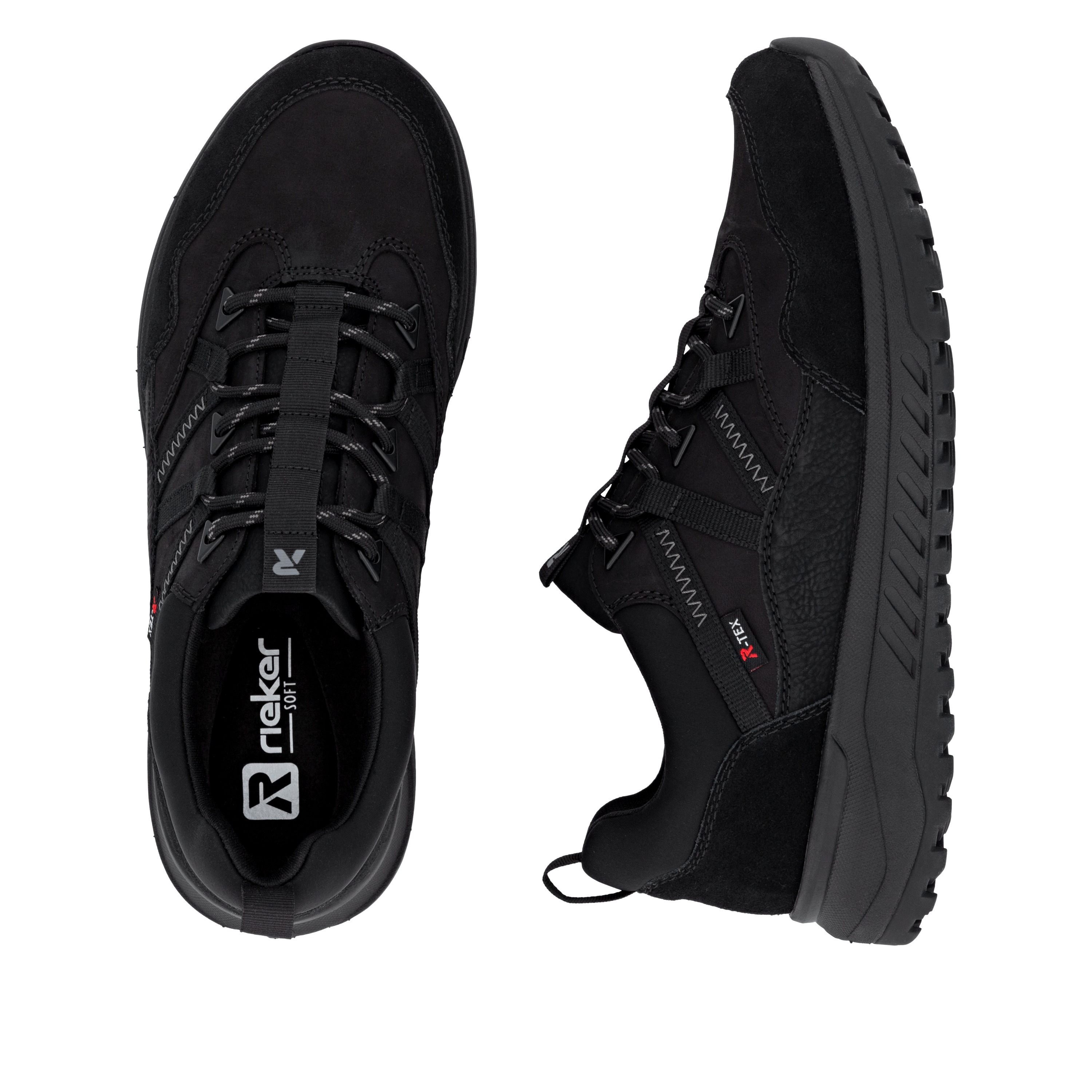 Thumbnail - RIEKER Sport Sneaker Schnürschuh, Halbschuh, Outdoorschuh mit wasserabweisender TEX-Membran