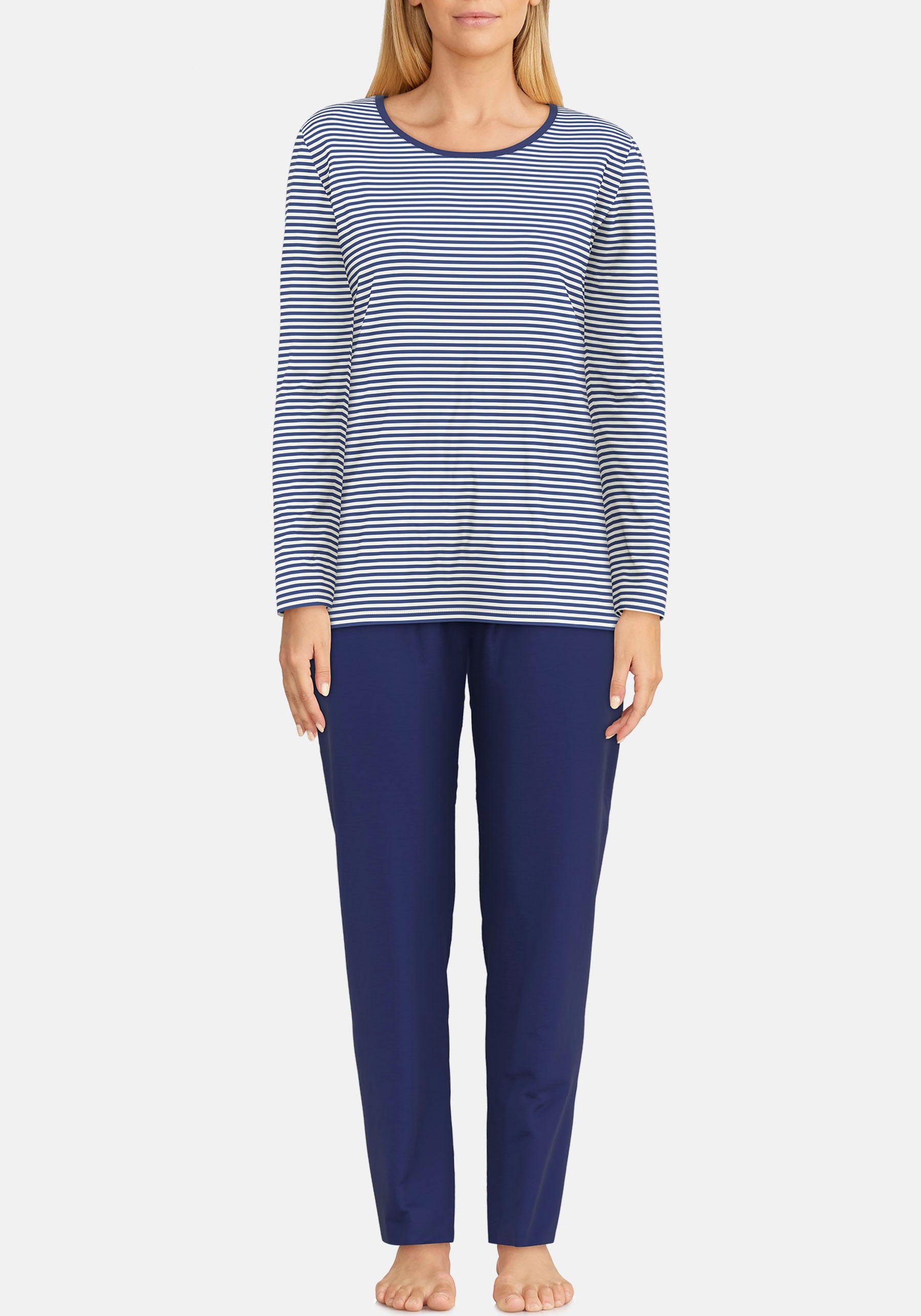 GÖTZBURG Pyjama "Alexandria", (2 tlg.), Langarm, Rundhalsausschnitt, lange günstig online kaufen