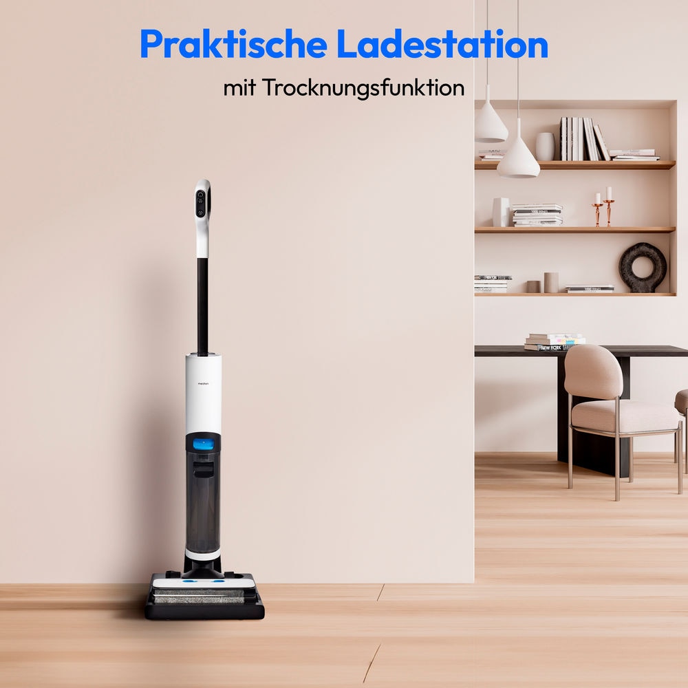 Medion® Nass-Trocken-Sauger »H20 (MD 11934), Frisch und Schmutzwassertank, Selbstreinigungsfunktion«, LED-Display, bis zu 30 min Laufzeit, integriertes Zubehör