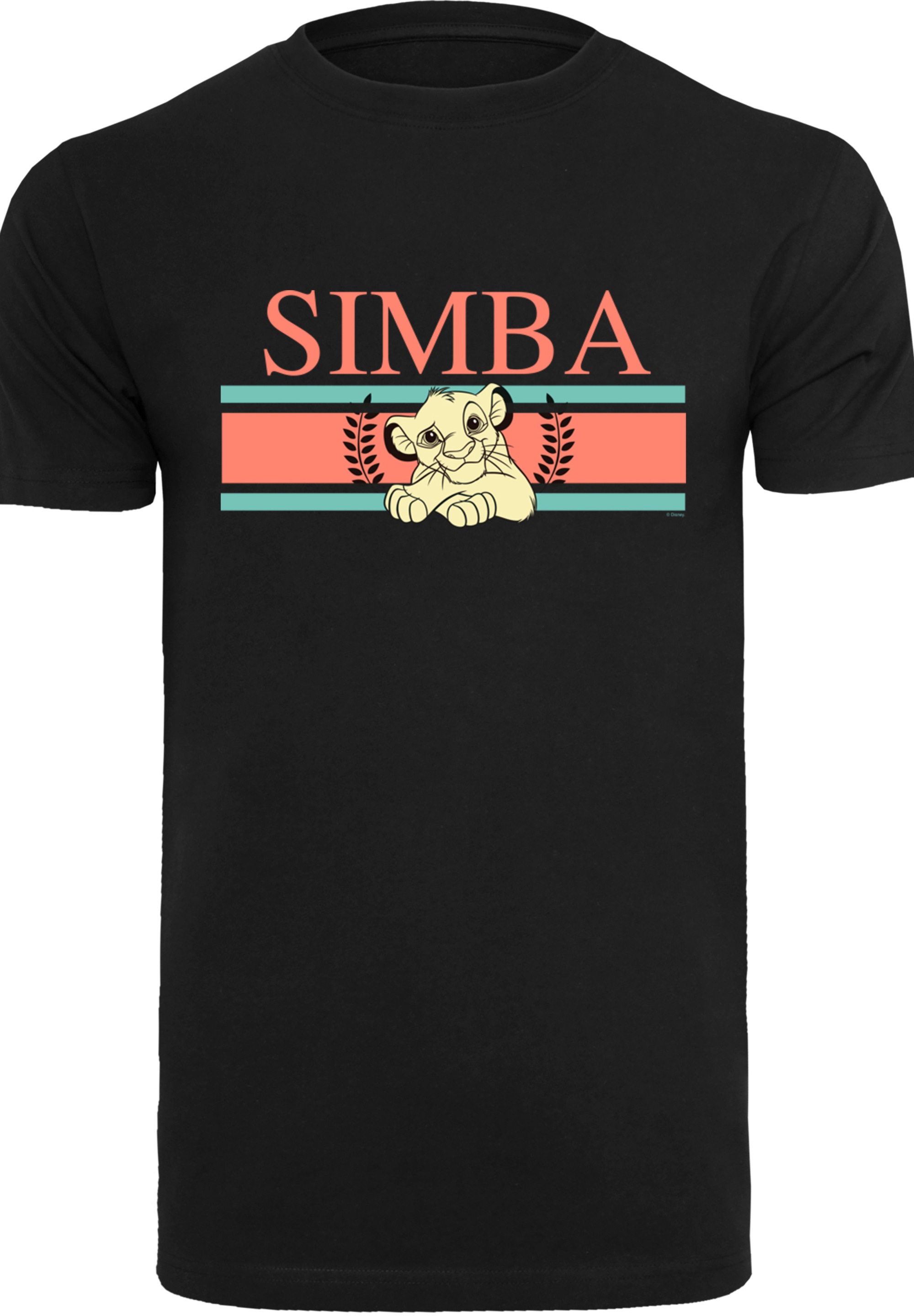 F4NT4STIC T-Shirt »Disney König der Löwen Simba Stripes«, Print